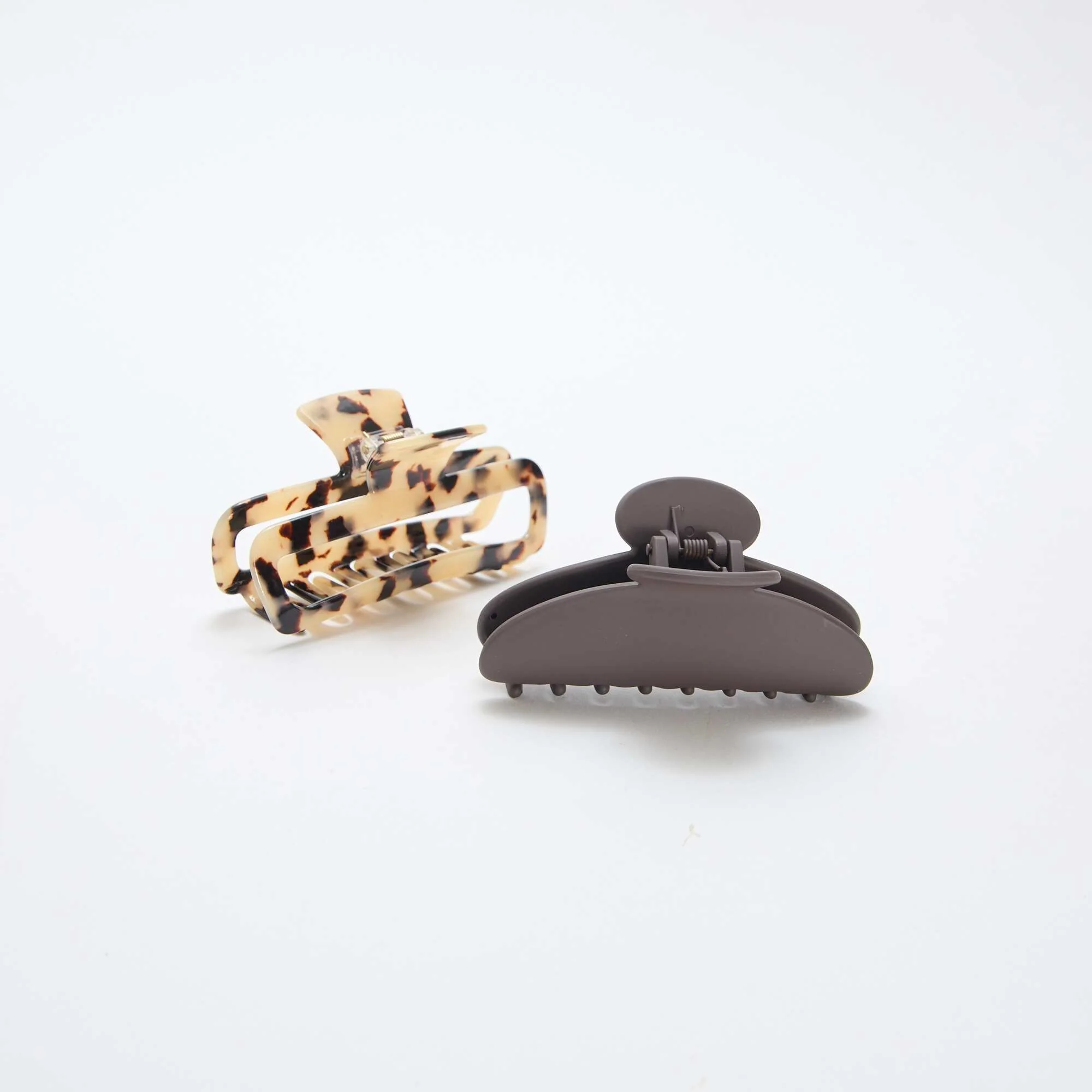 2-Pack Crab Claw Hair Clips BLACK - Image 2