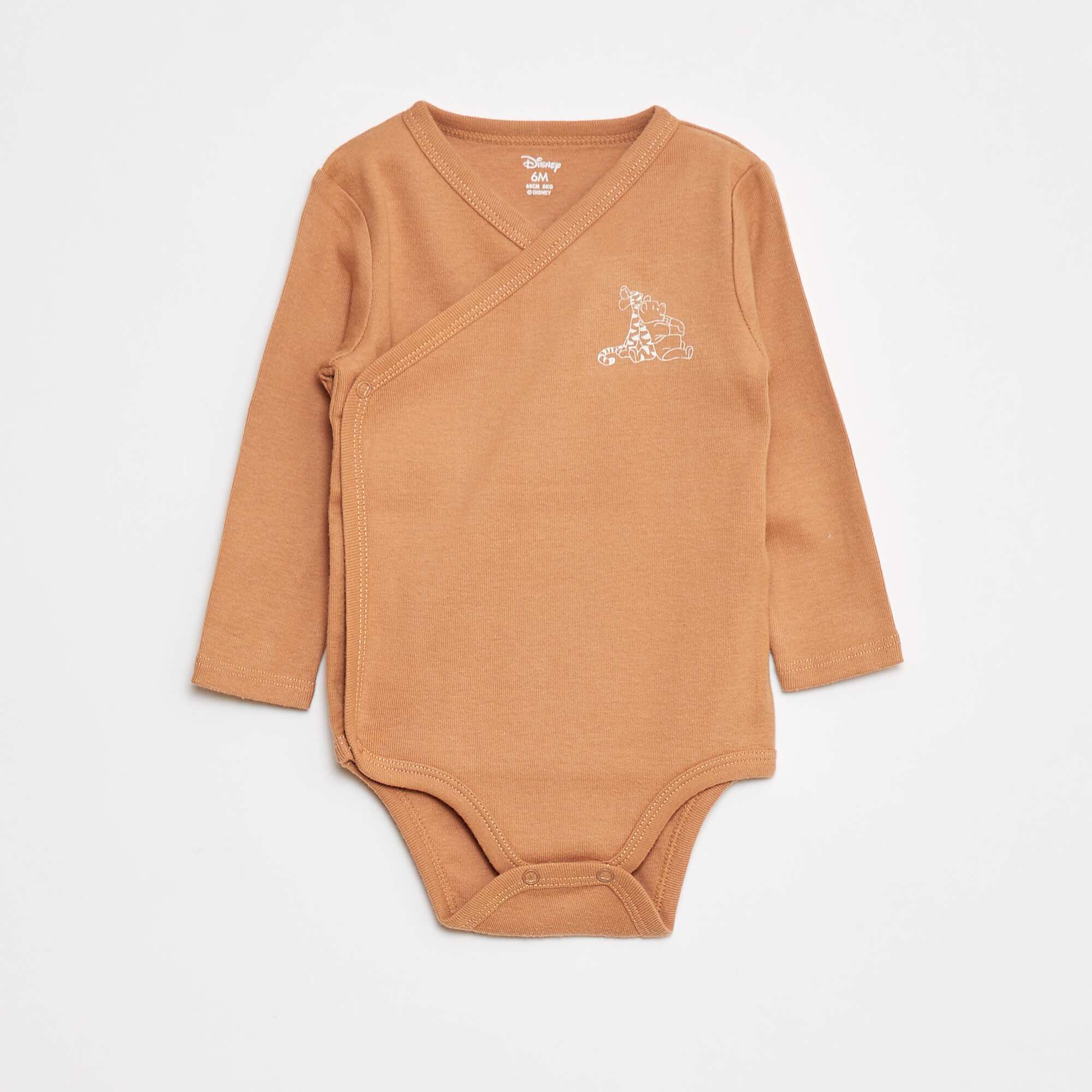 2-Pack 'Disney' 'Winnie' Bodysuits BROWN - Image 3