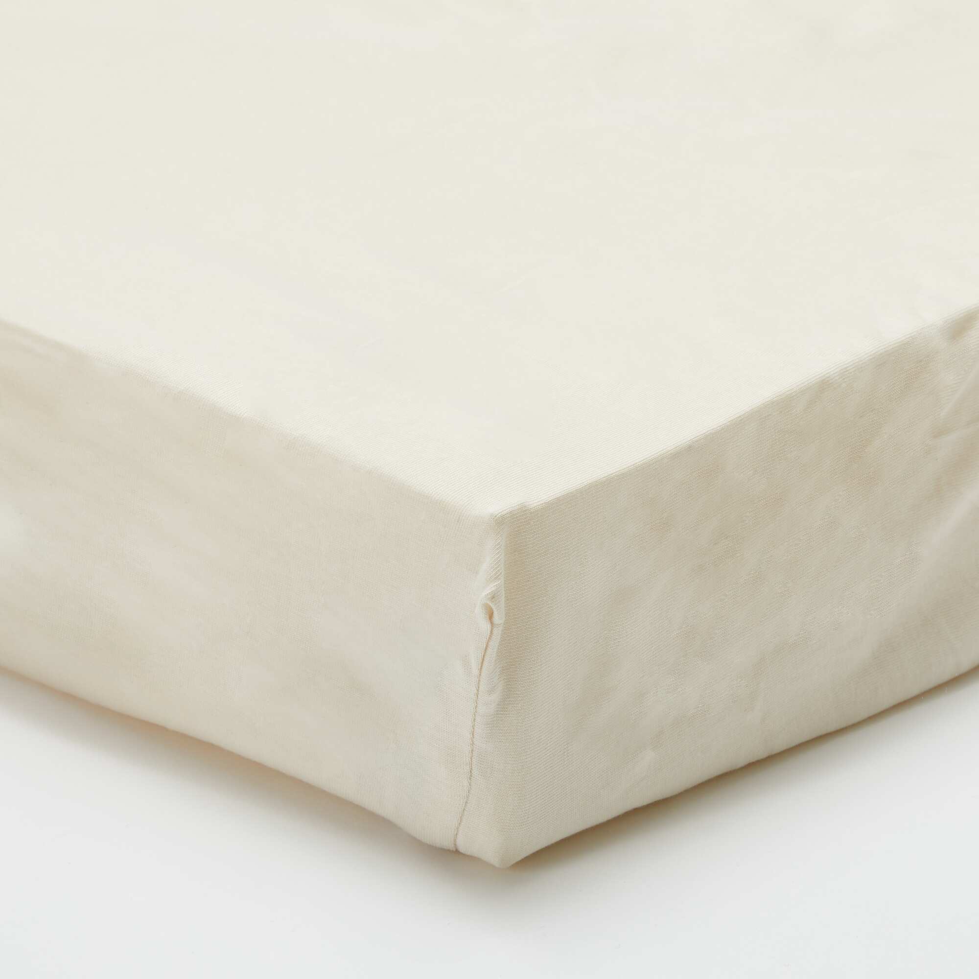 2-Pack Fitted Sheets - 60 x 120 cm WHITE - Image 3