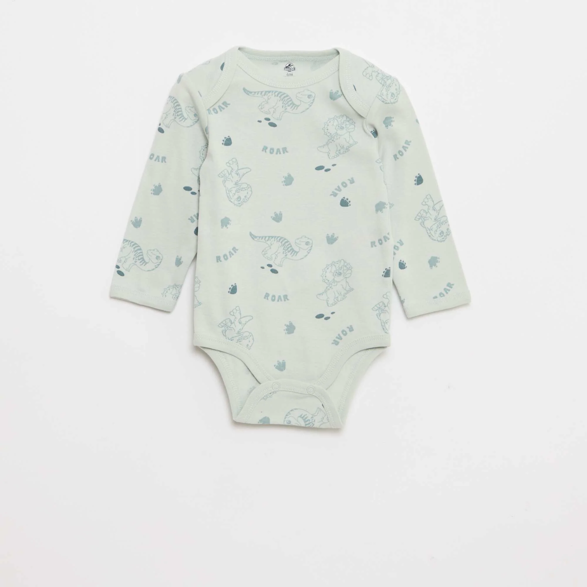 2-Pack 'Jurassic Park' Bodysuits GREEN - Image 3