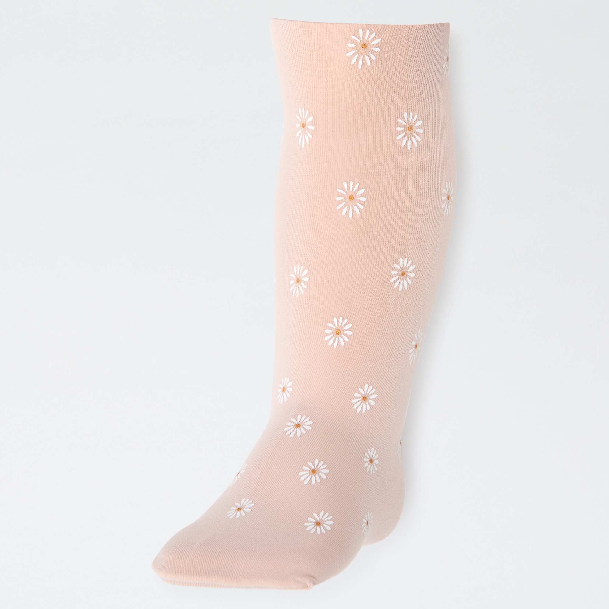 2-Pack of Lightweight Patterned Tights WHITE - Image 2