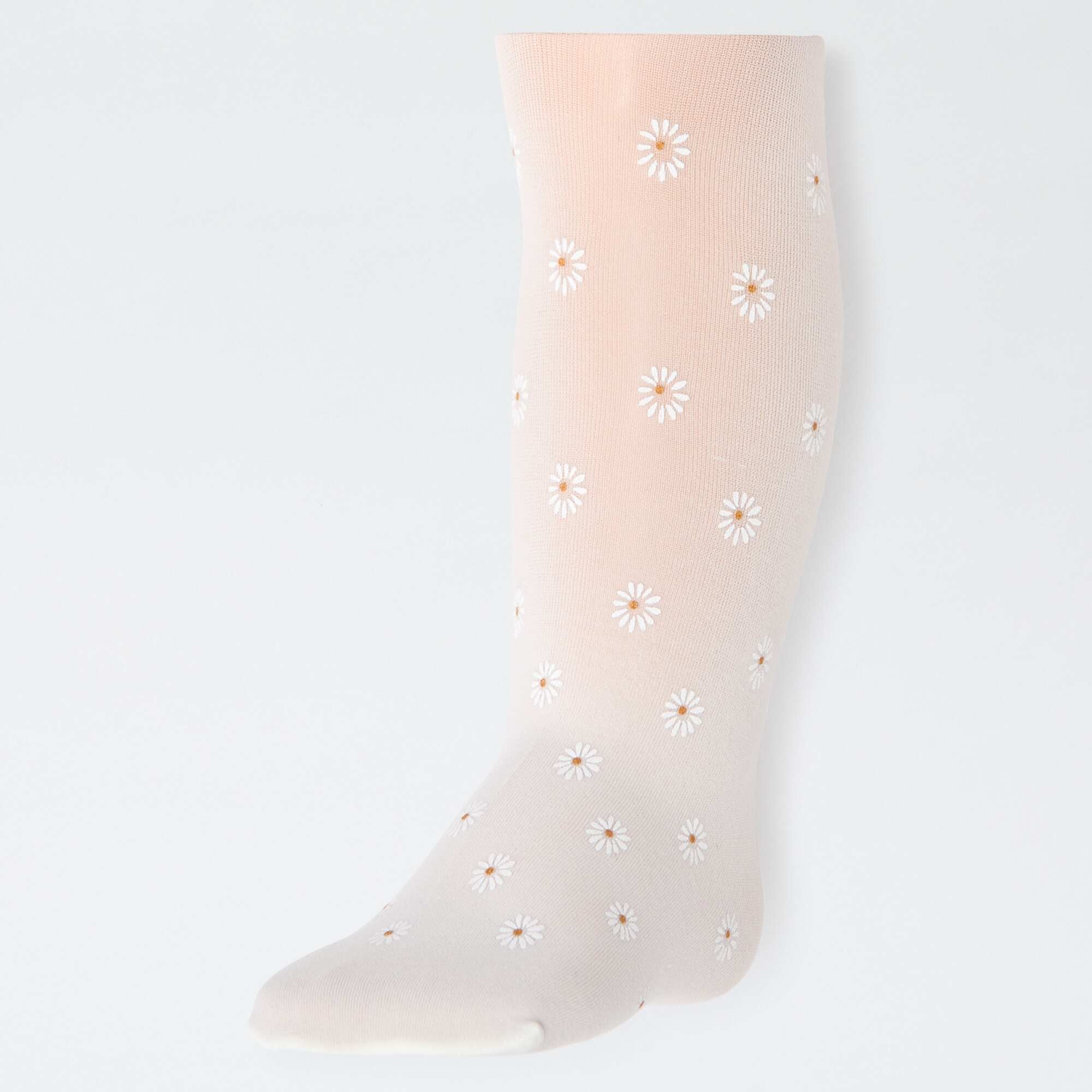 2-Pack of Lightweight Patterned Tights WHITE - Image 3