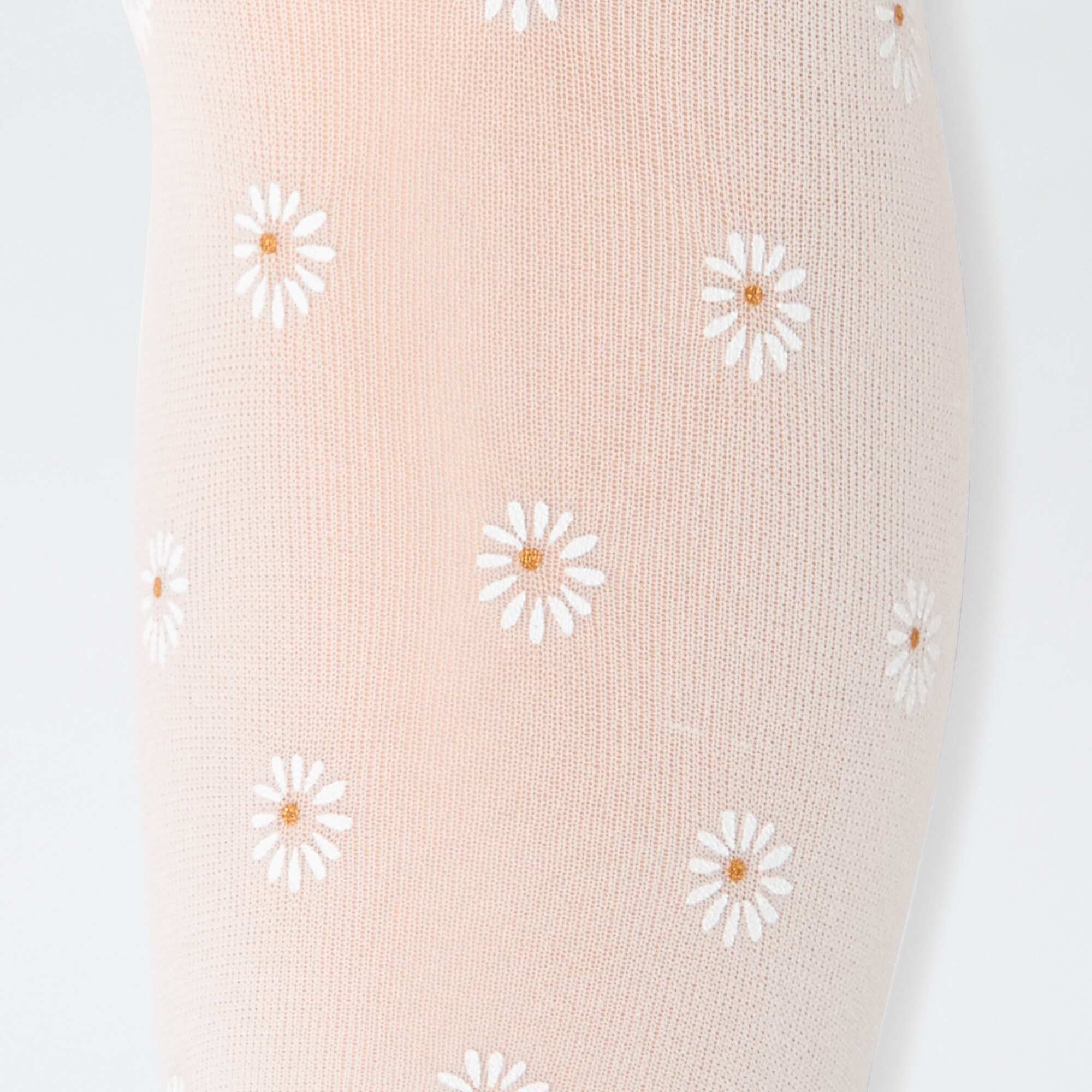 2-Pack of Lightweight Patterned Tights WHITE - Image 4