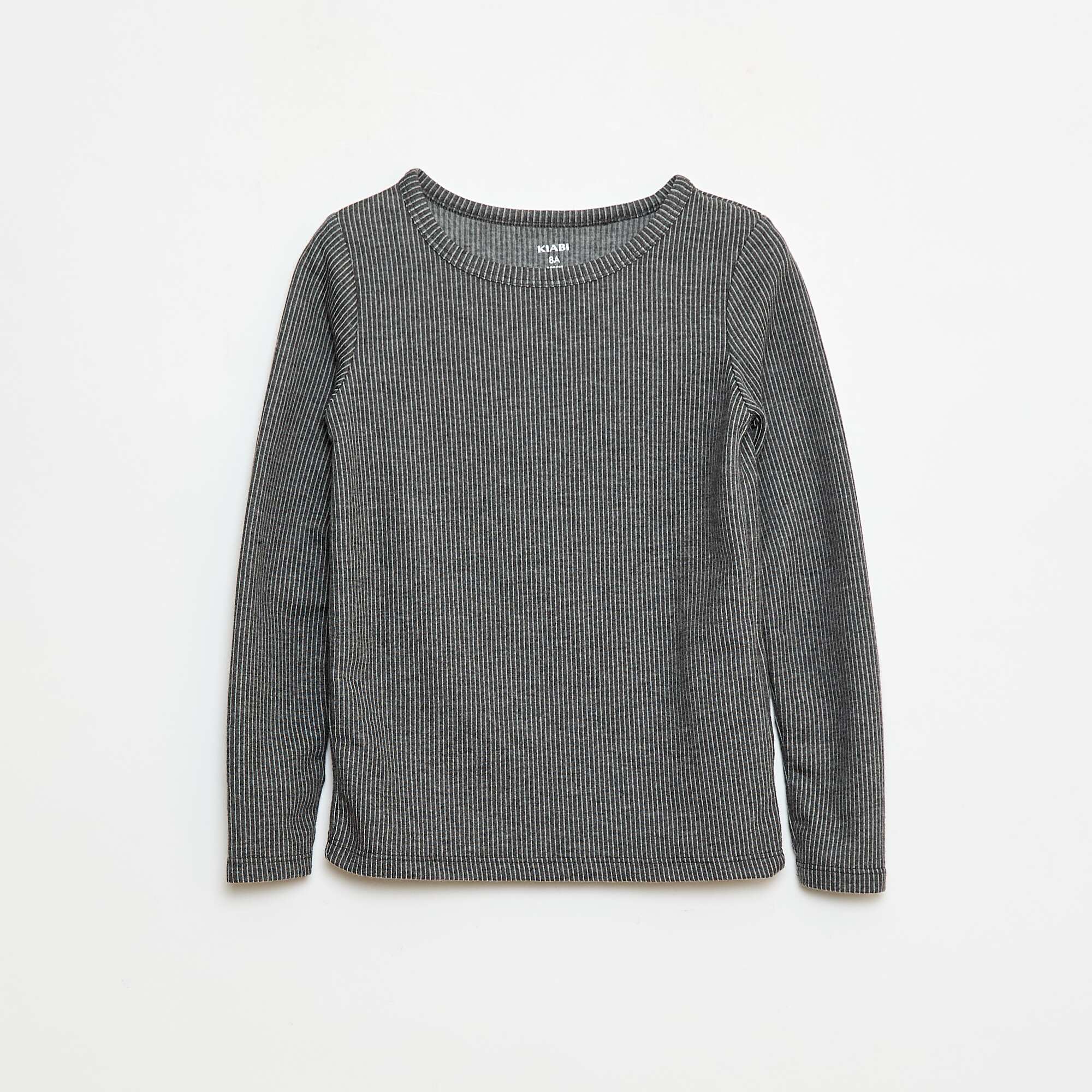 2-Pack of Thermo-Regulating Knit T-Shirts GREY - Image 2