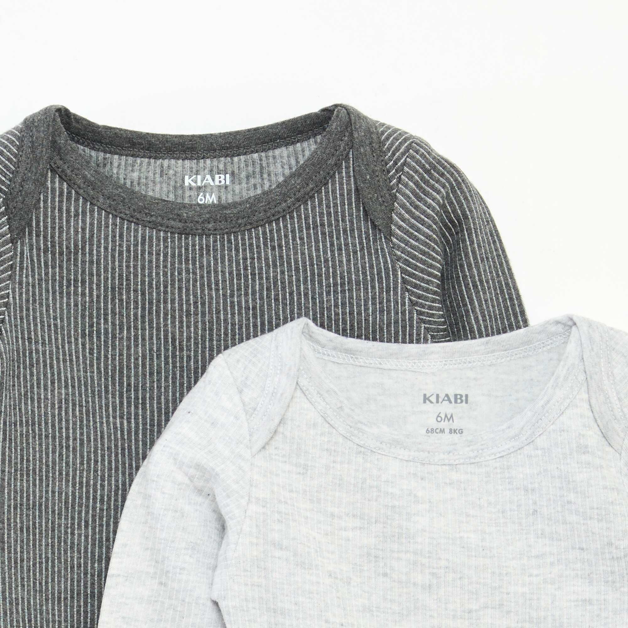 2-Pack of Thermoregulating Knit Bodysuits GREY - Image 4