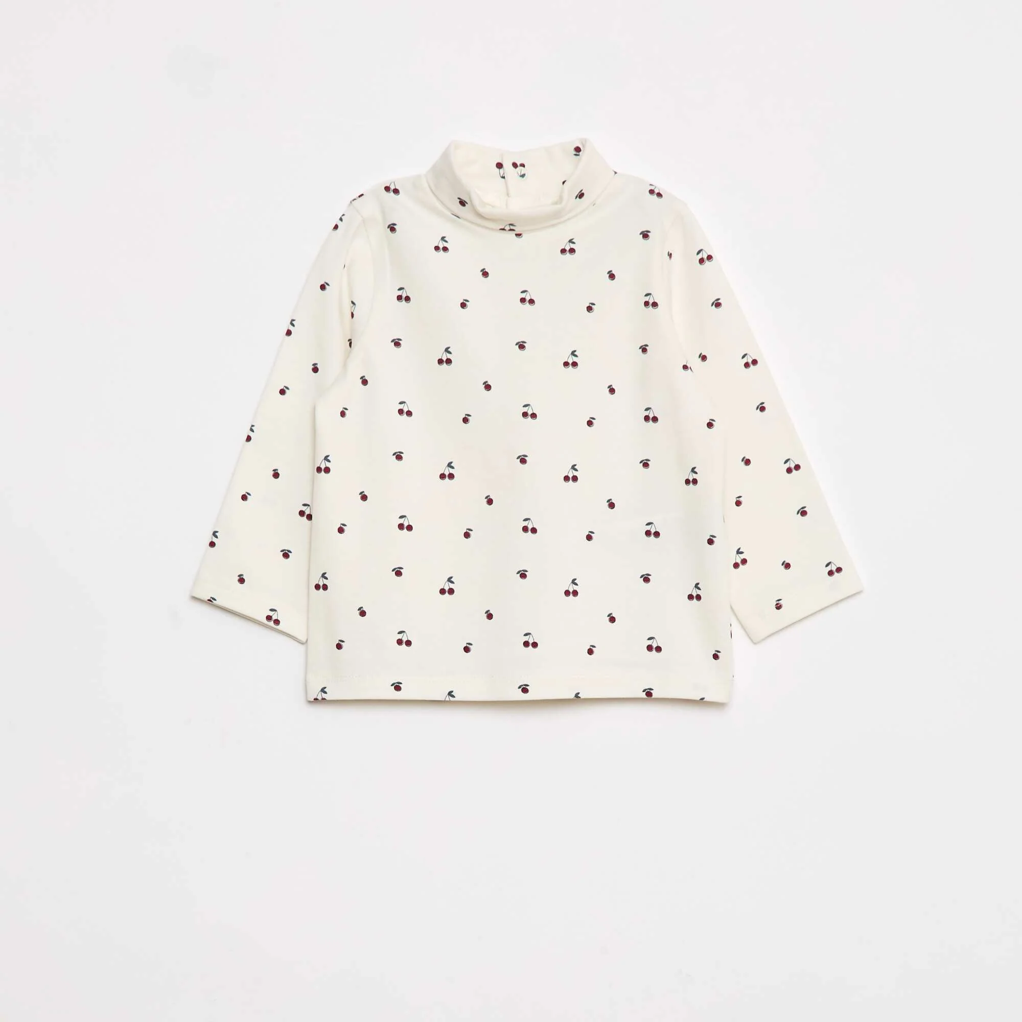 2-Pack Roll Neck Under Tops WHITE - Image 2