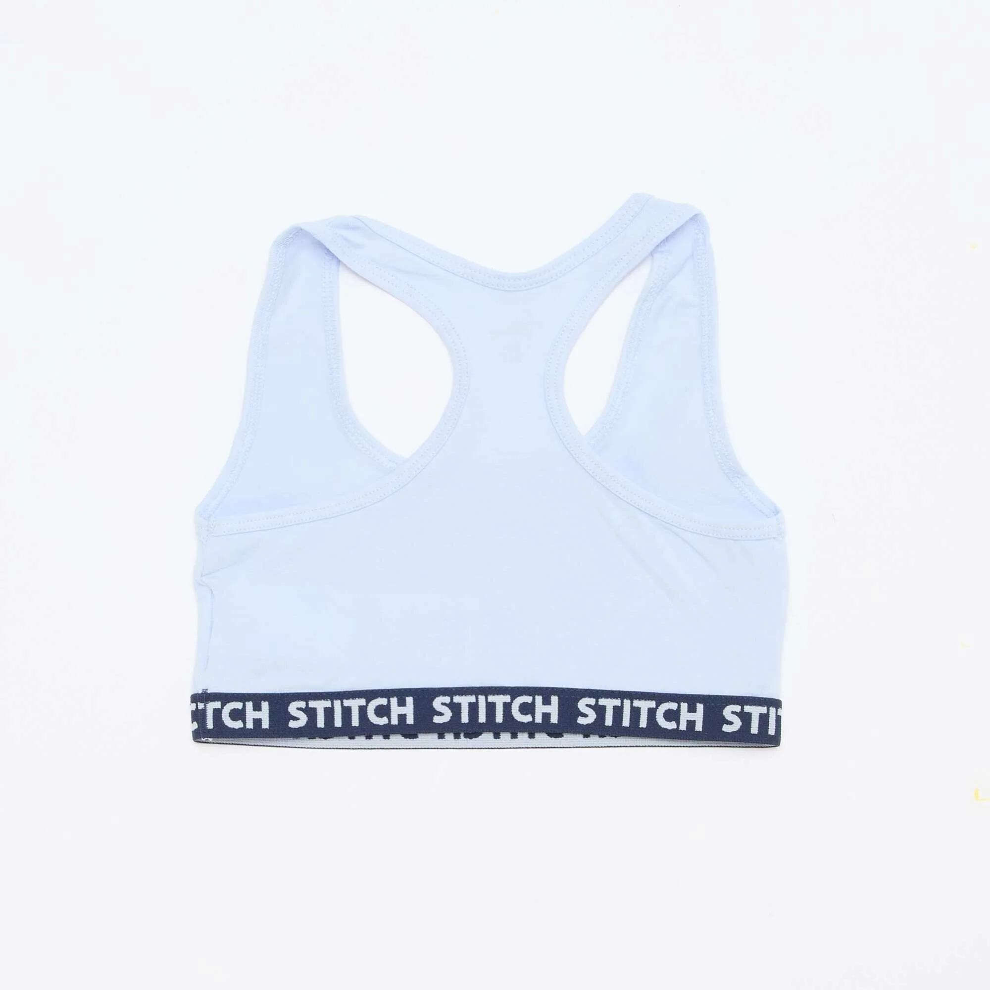 2-Pack 'Stitch' Bras BLUE - Image 4