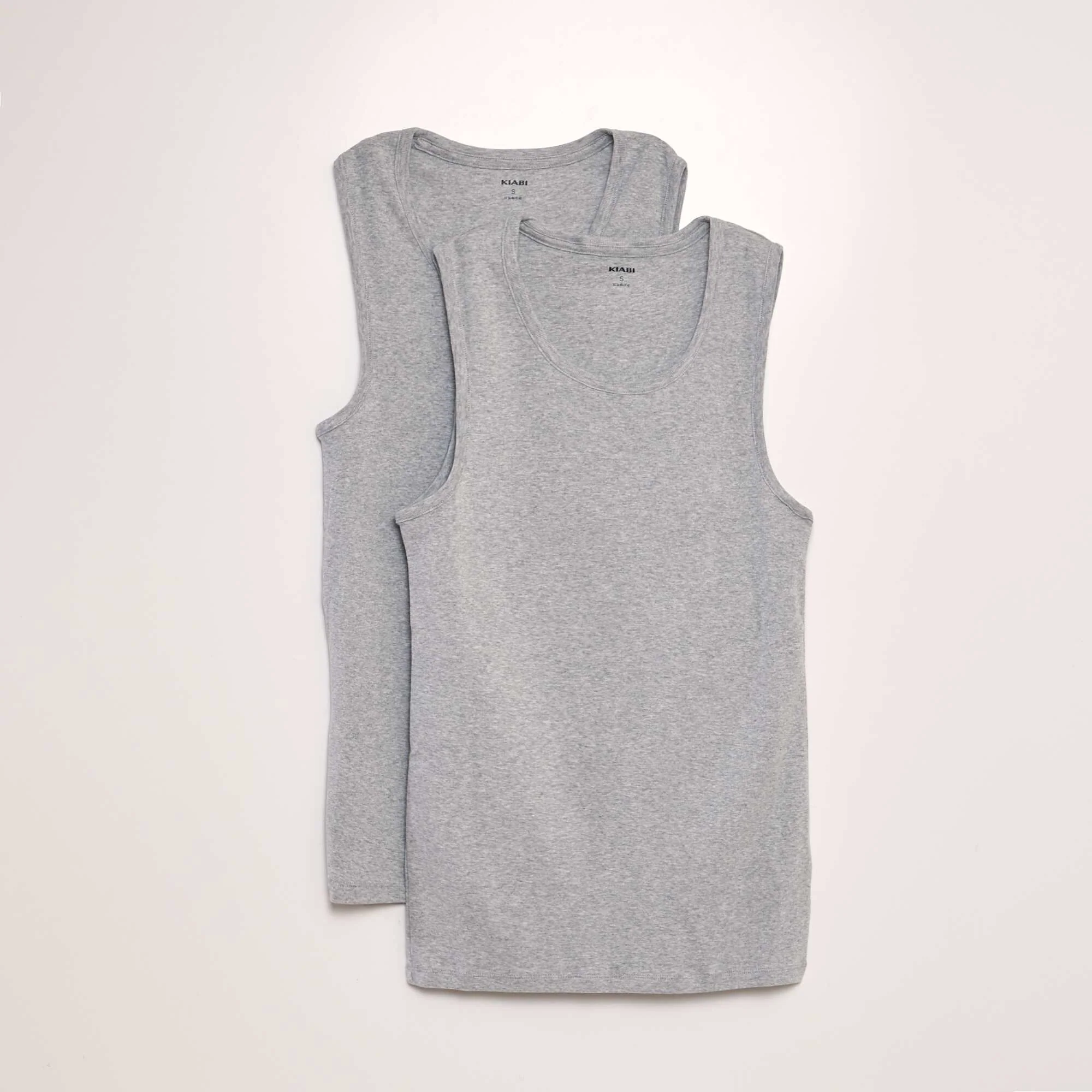 2-Pack Tank Tops GREY