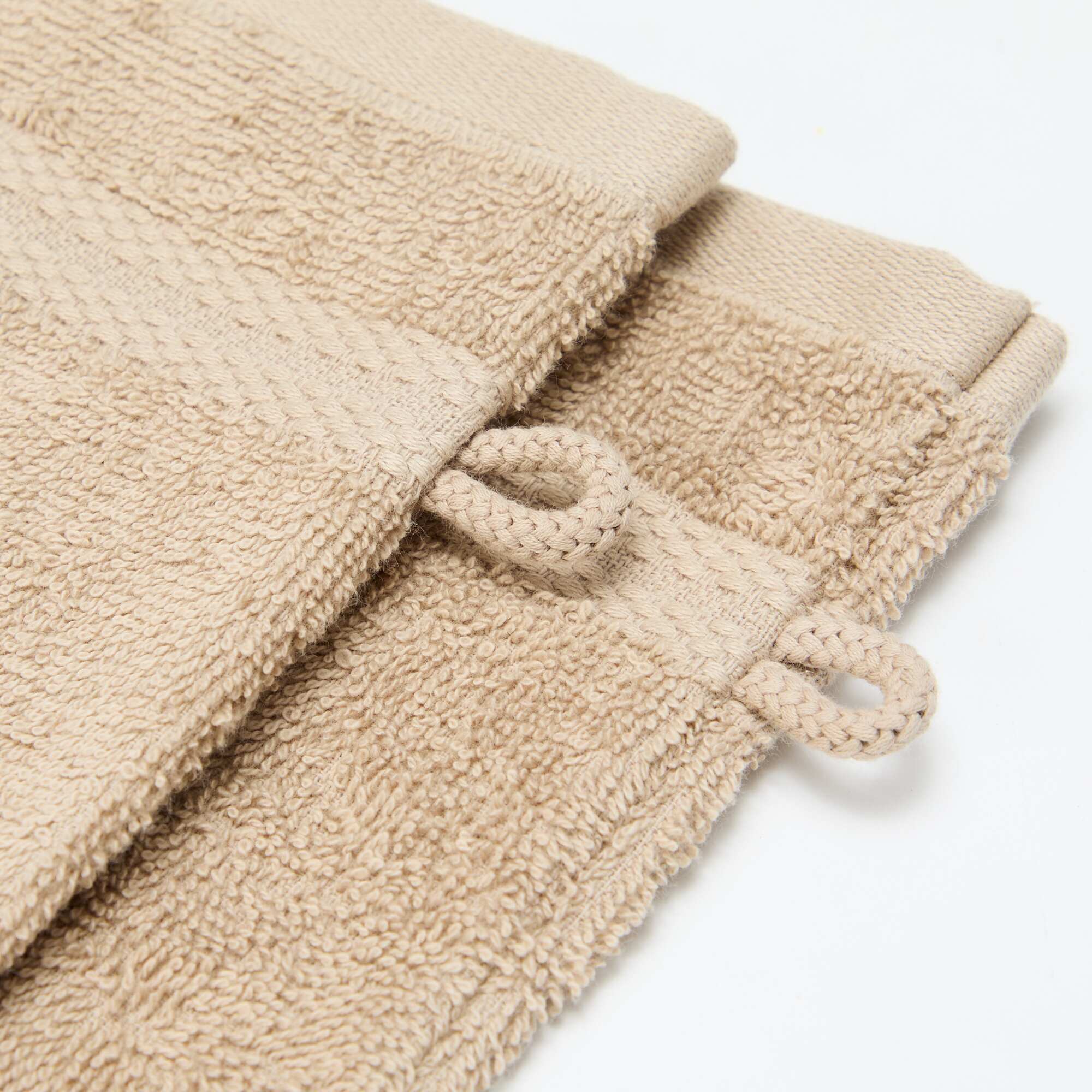 2-Pack Washcloths - Kiabi Home BEIGE - Image 2