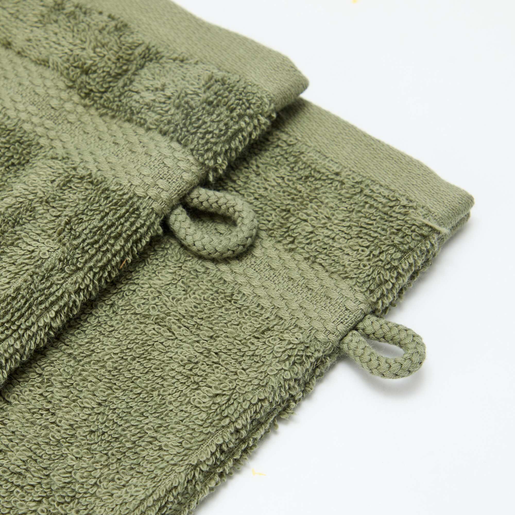 2-Pack Washcloths - Kiabi Home GREEN - Image 2