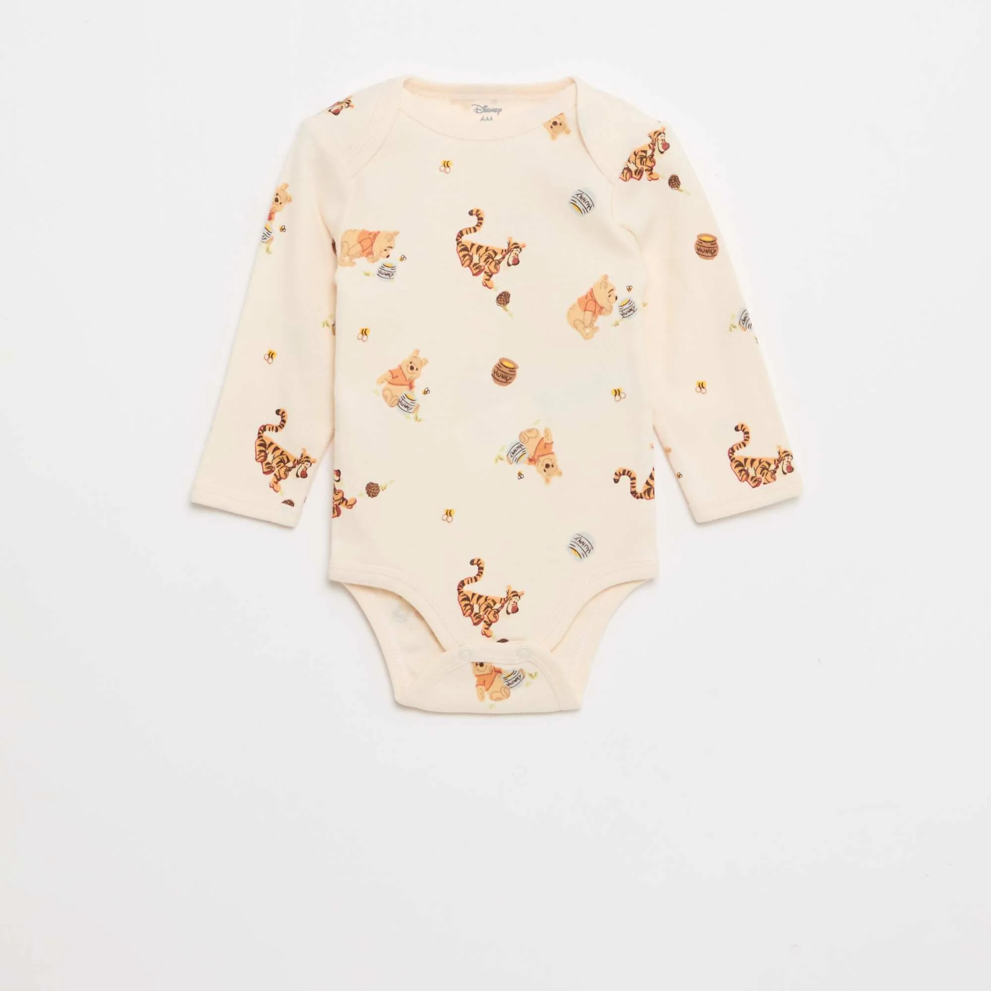 2-Pack 'Winnie' Bodysuits 'Disney' WHITE - Image 3
