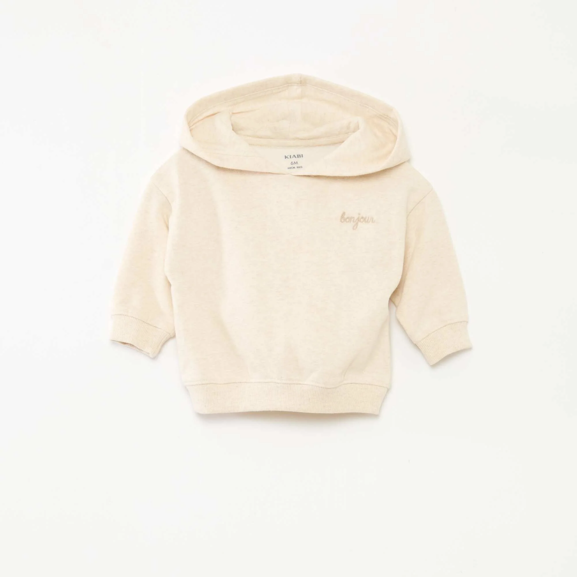 2-piece sweatshirt + leggings set BEIGE - Image 3