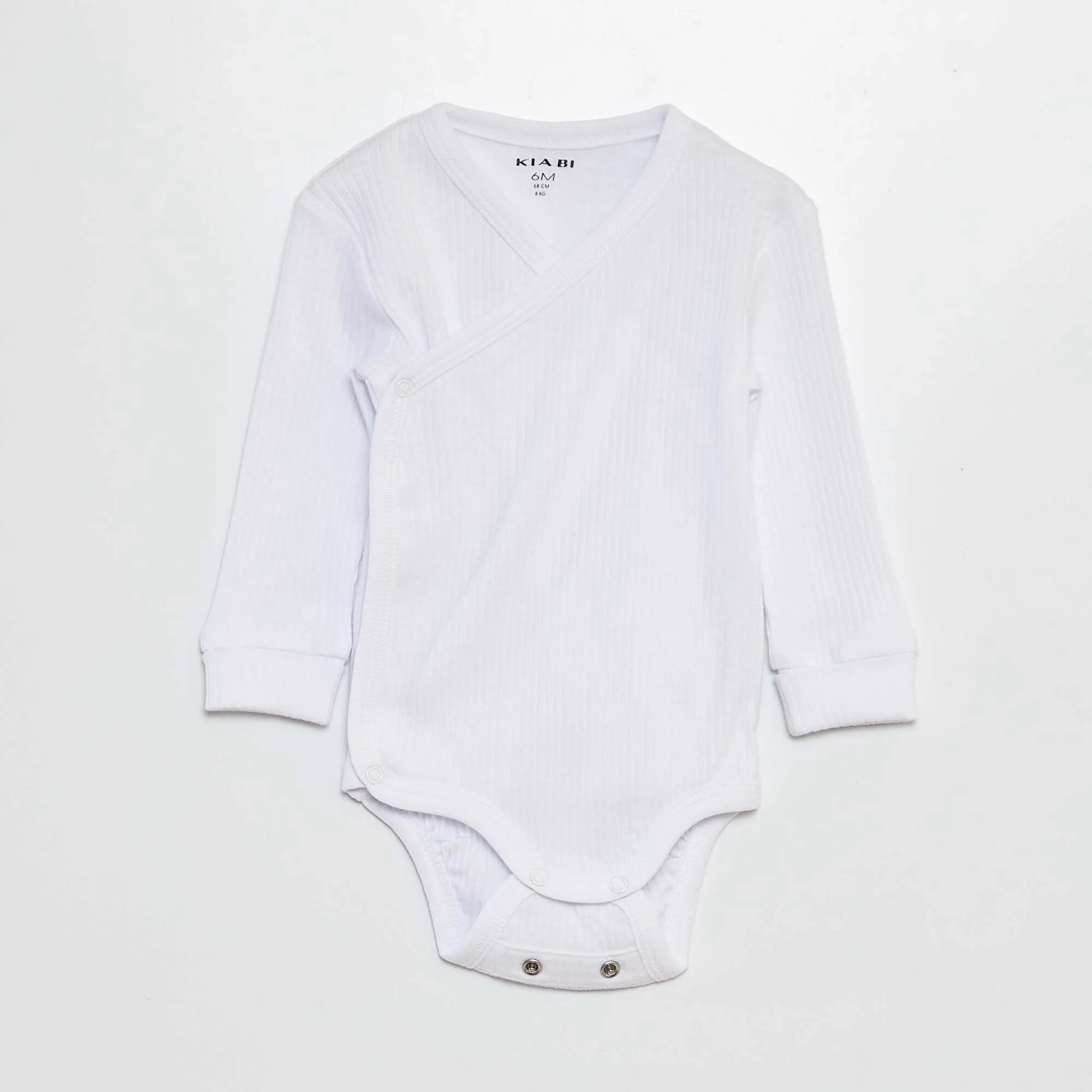 3-Pack of Convertible Bodysuits WHITE - Image 4