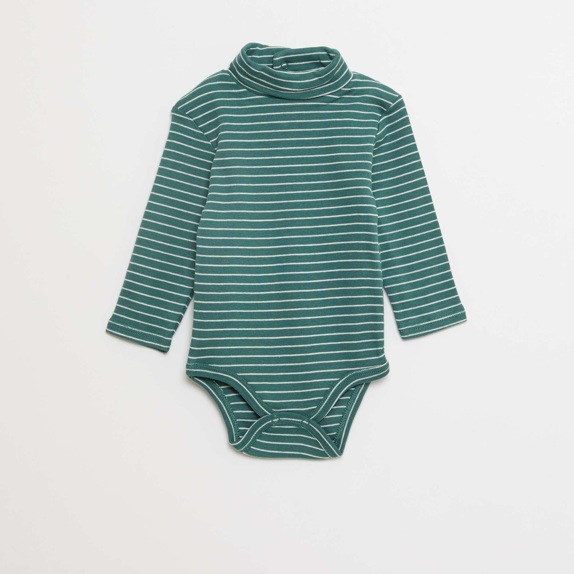 3-Pack of Durable Bodysuits GREEN - Image 5
