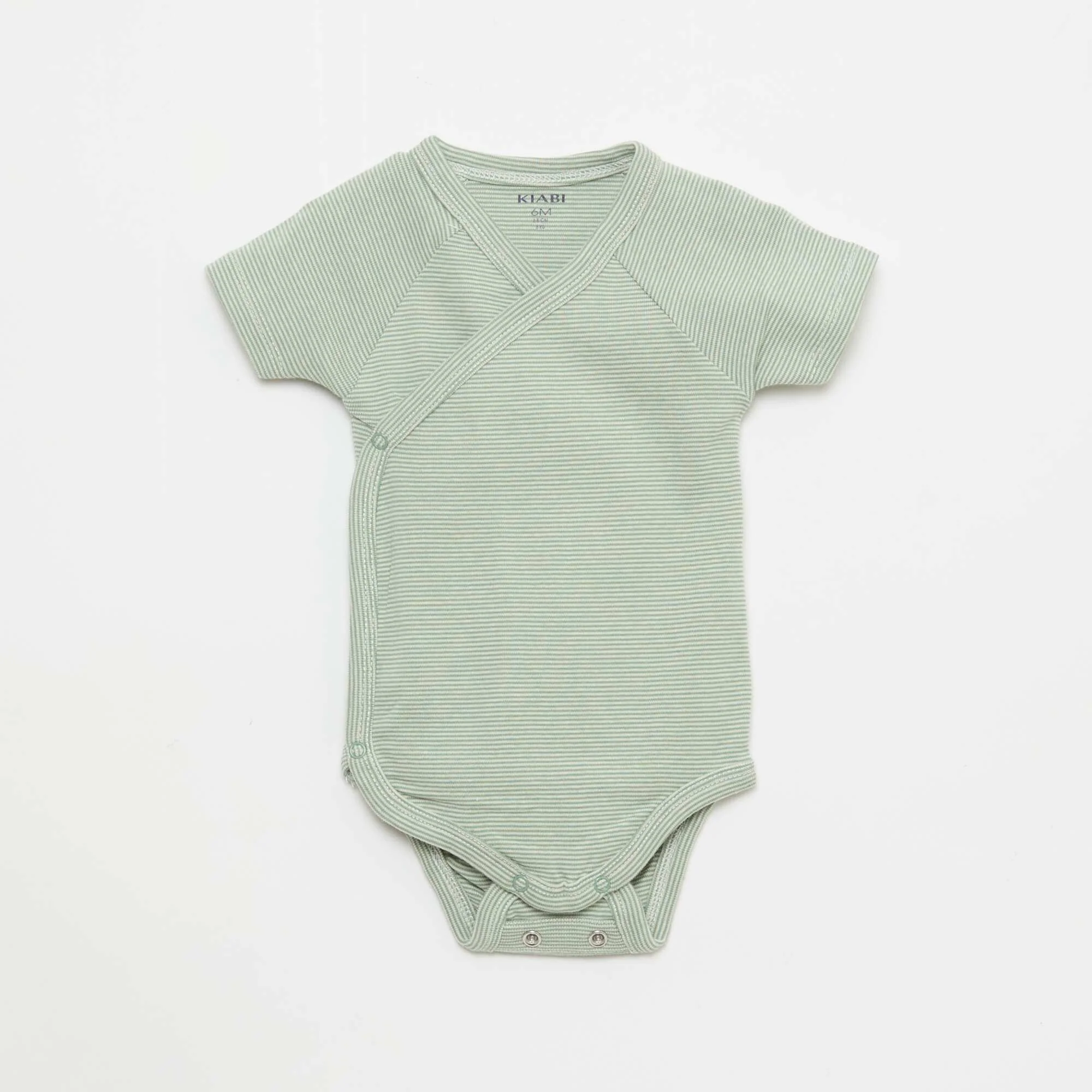 3-Pack of Short-Sleeve Bodysuits BLUE - Image 3