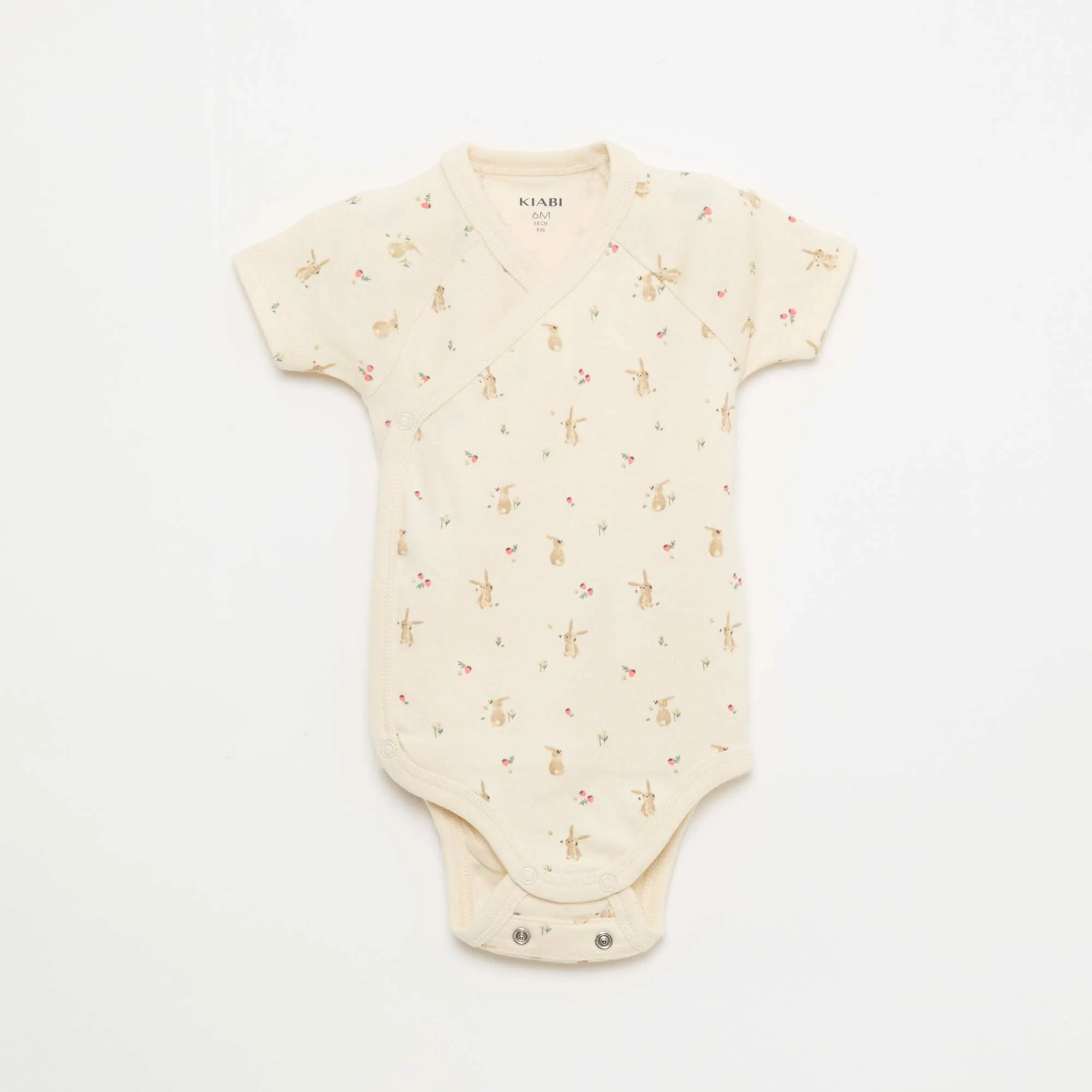 3-Pack of Short-Sleeve Bodysuits PINK - Image 2