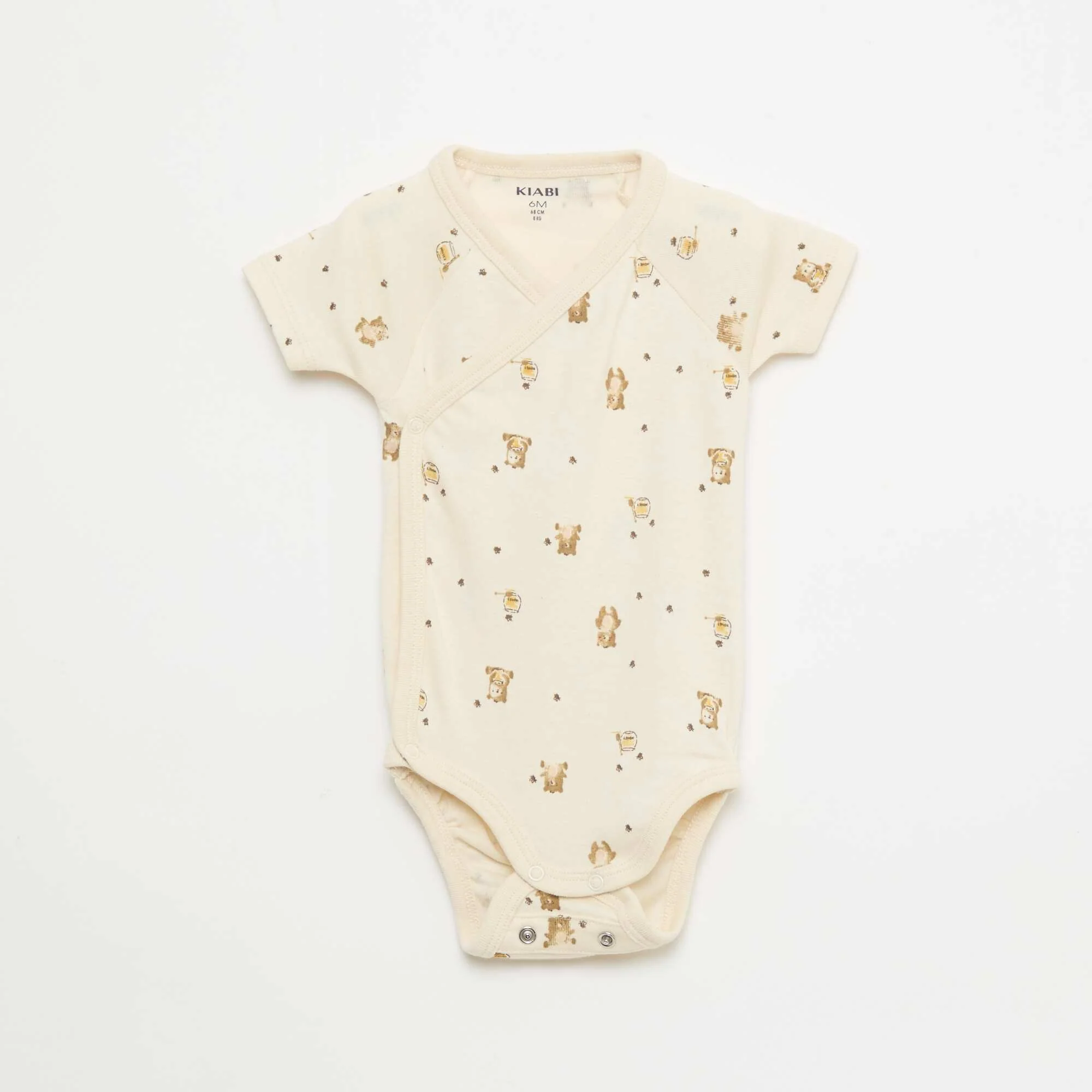 3-Pack of Short-Sleeve Bodysuits YELLOW - Image 2
