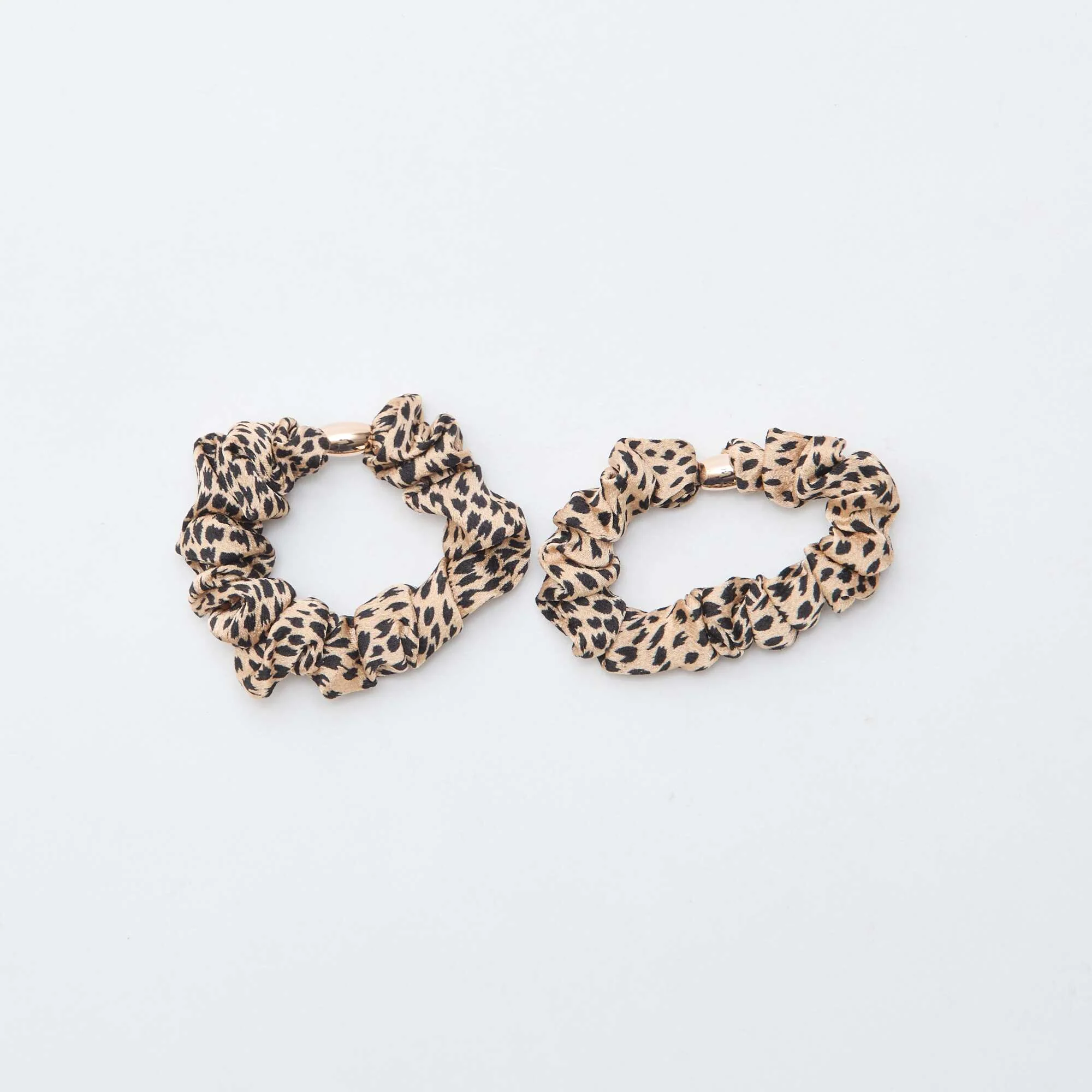 4-Pack Scrunchies BROWN - Image 2
