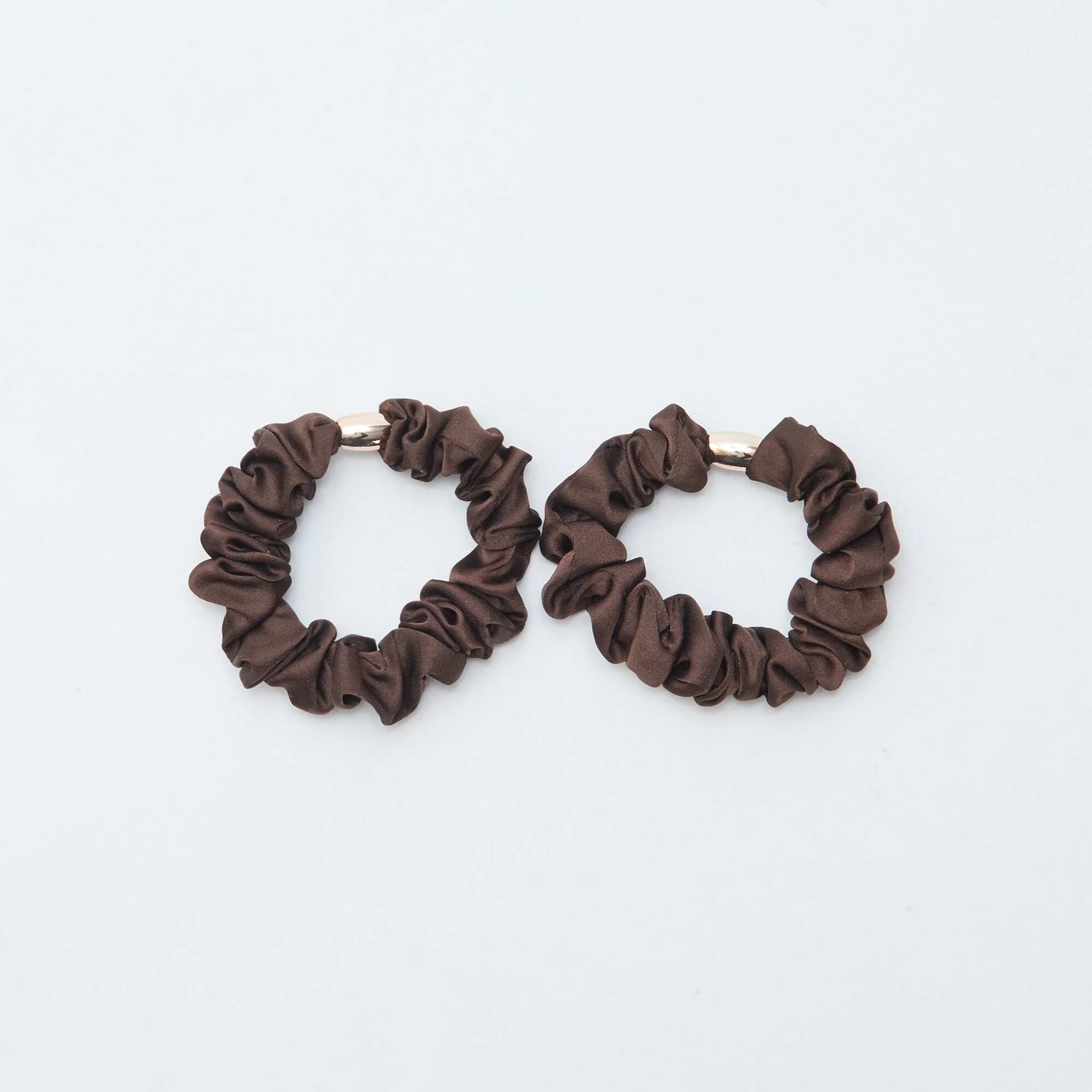 4-Pack Scrunchies BROWN - Image 3