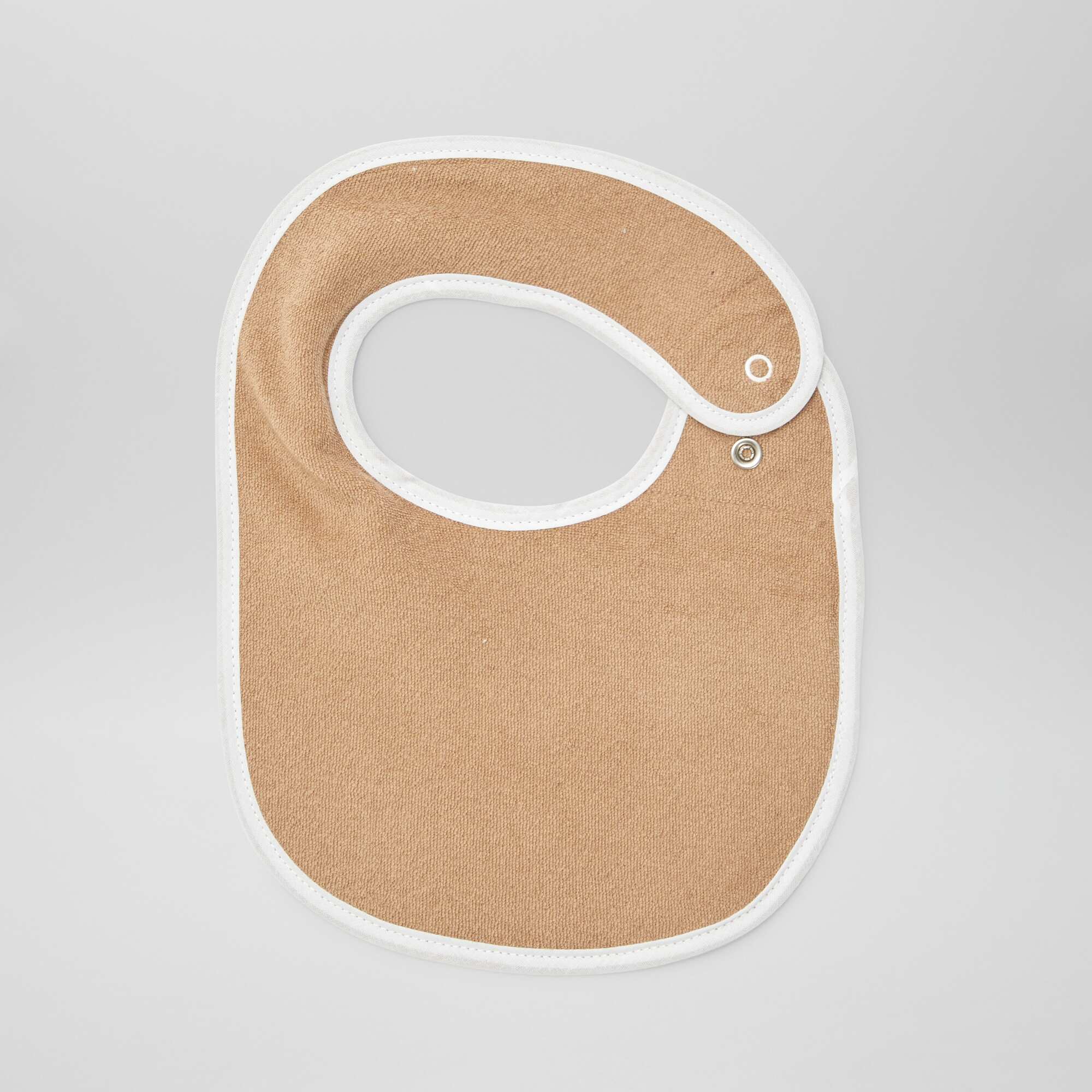 5 bibs with decorative prints and press-stud fastening BROWN - Image 3