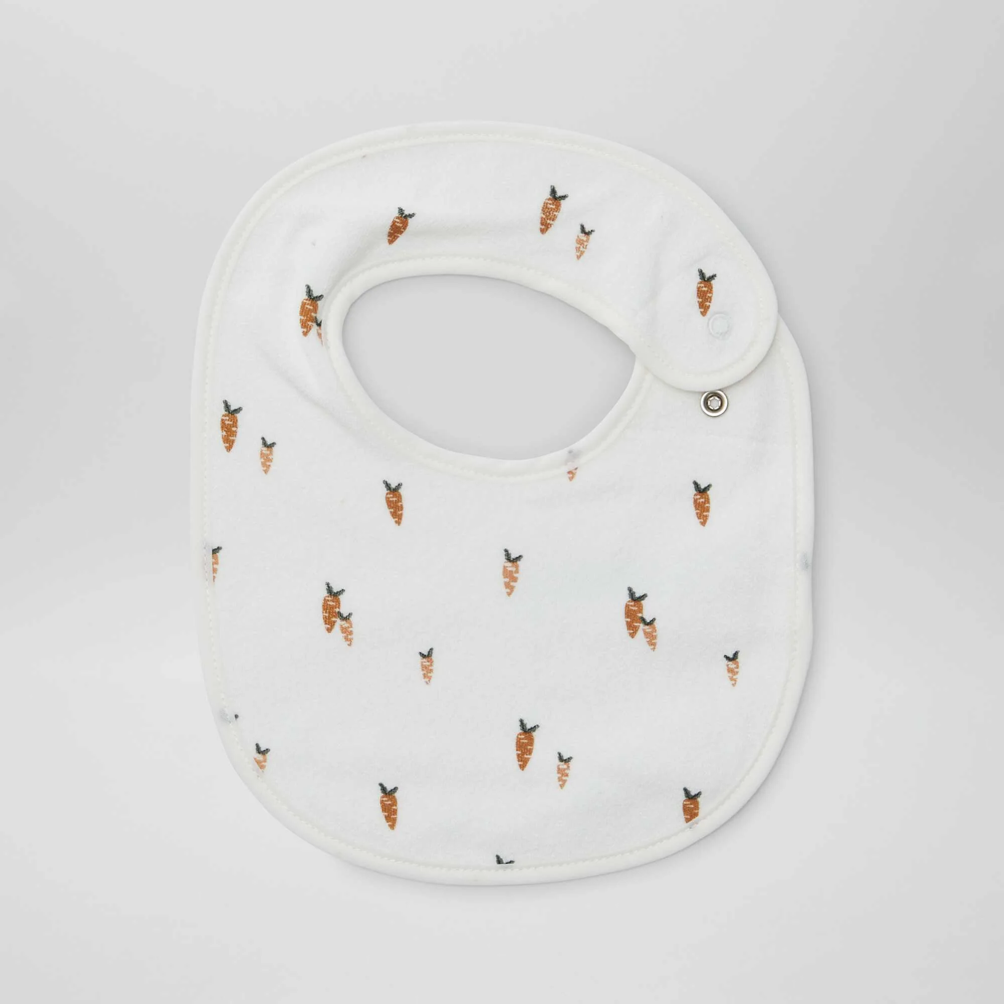 5 bibs with decorative prints and press-stud fastening BROWN - Image 6