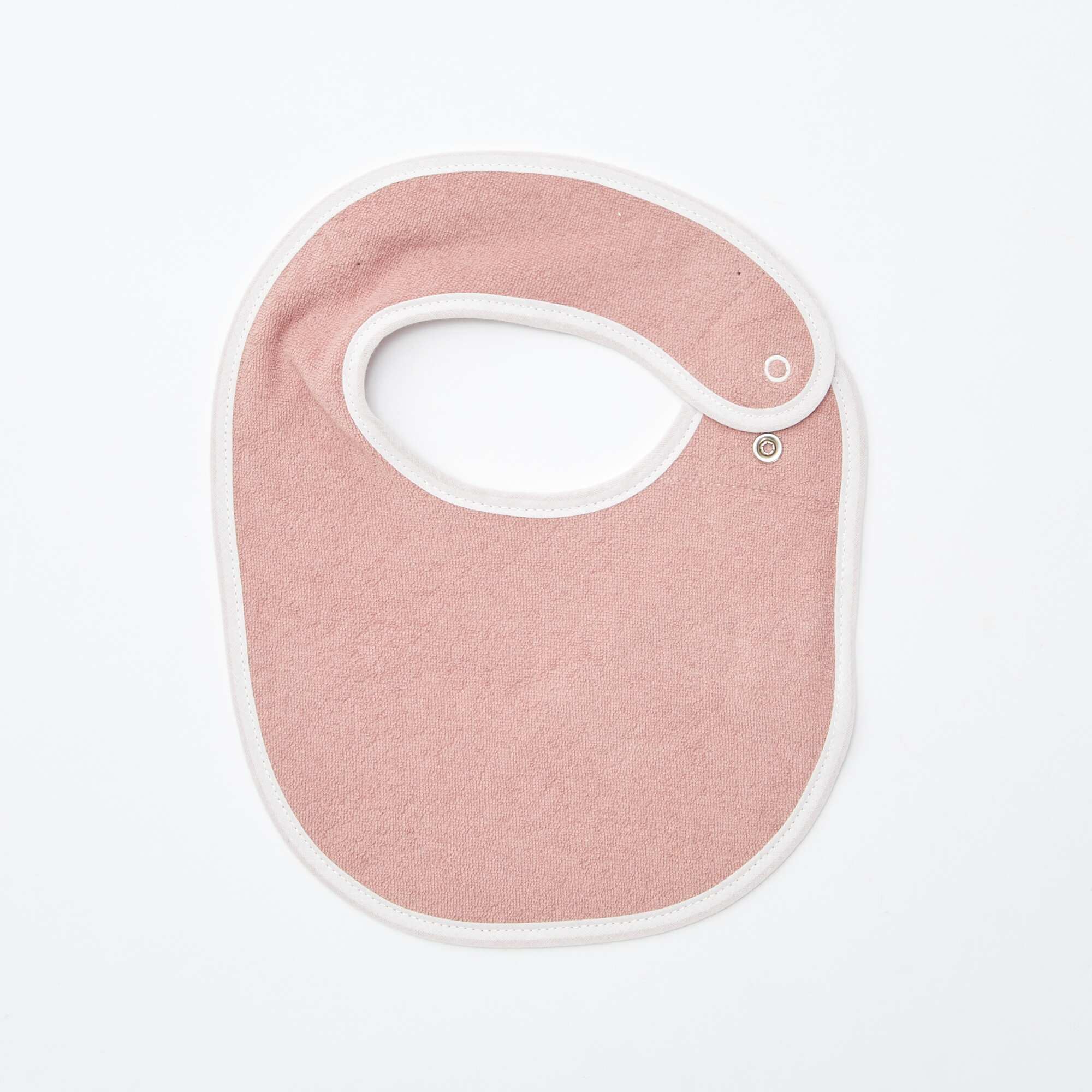 5 bibs with decorative prints and press-stud fastening PINK - Image 3