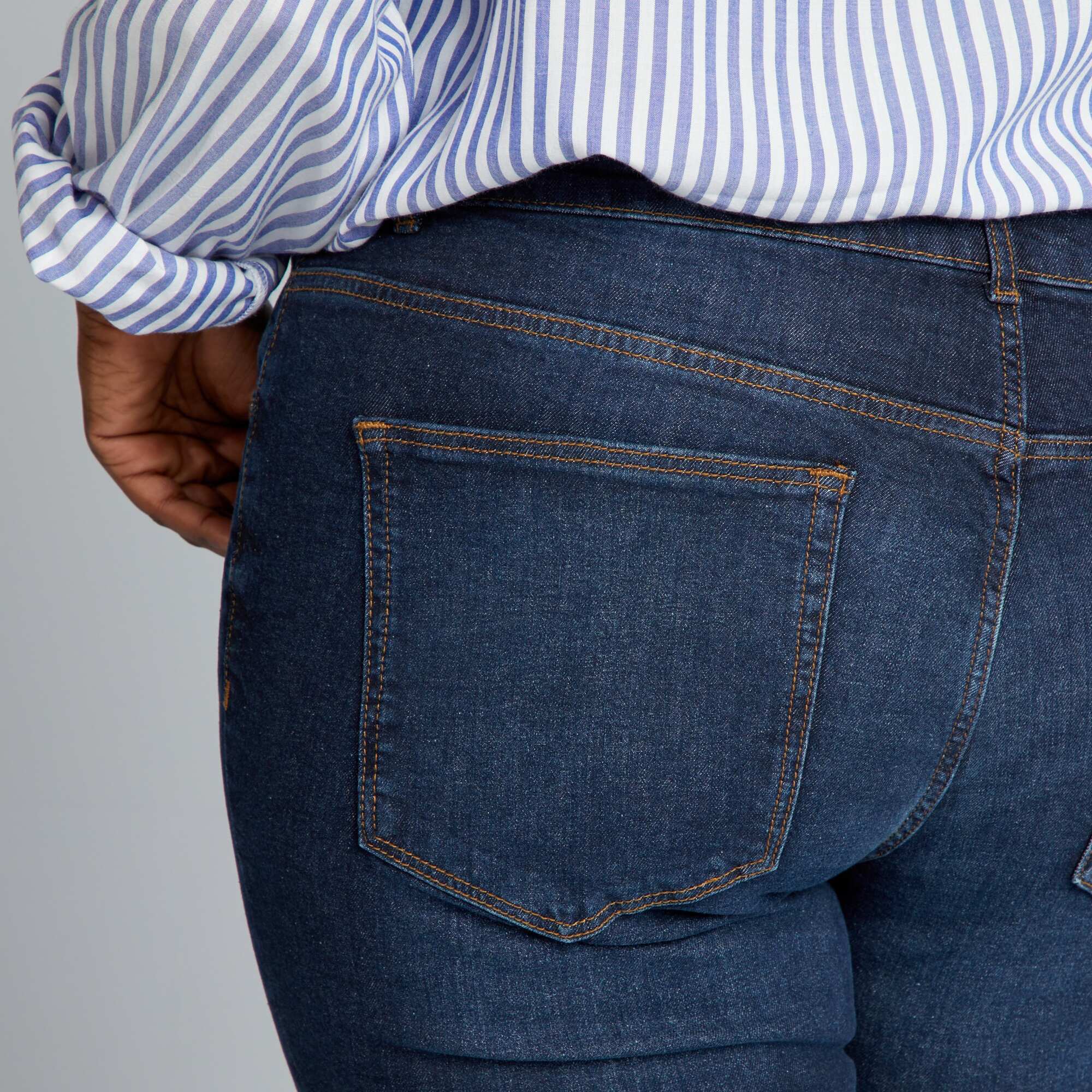 5-pocket regular-fit jeans L30 BLUE - Image 5