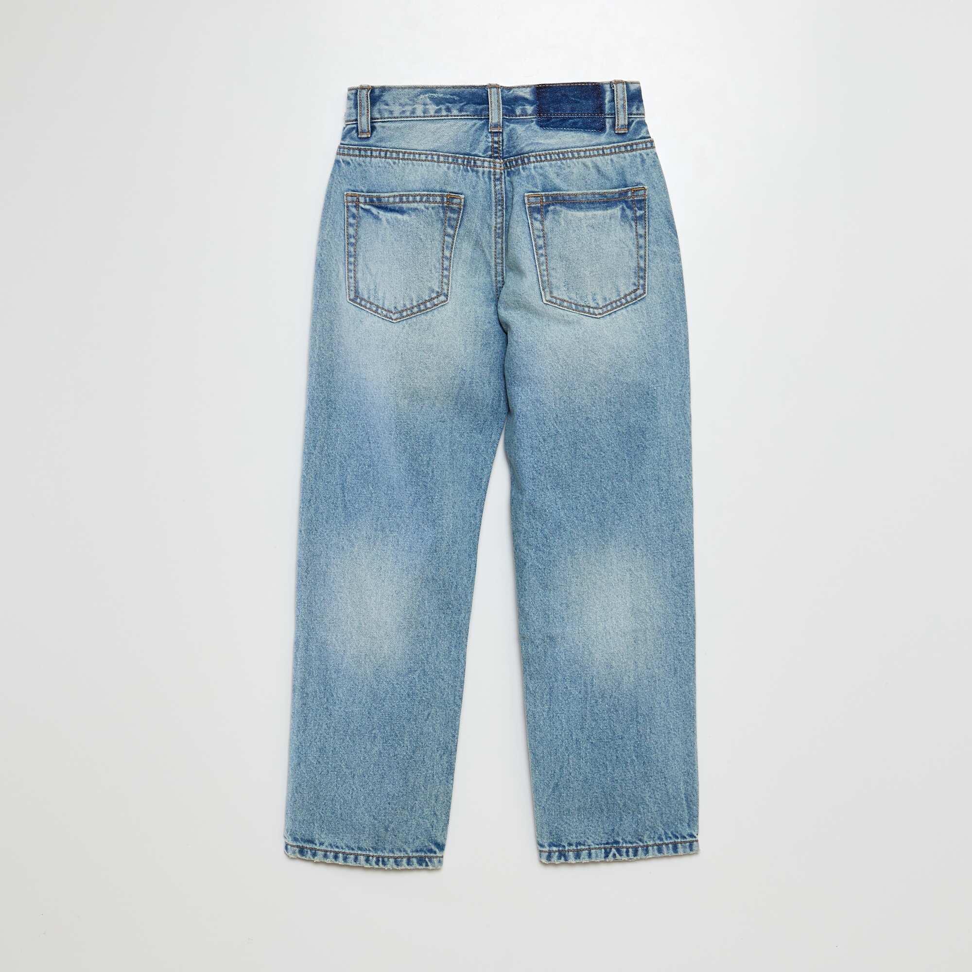 5-pocket straight-leg jeans BLUE - Image 2