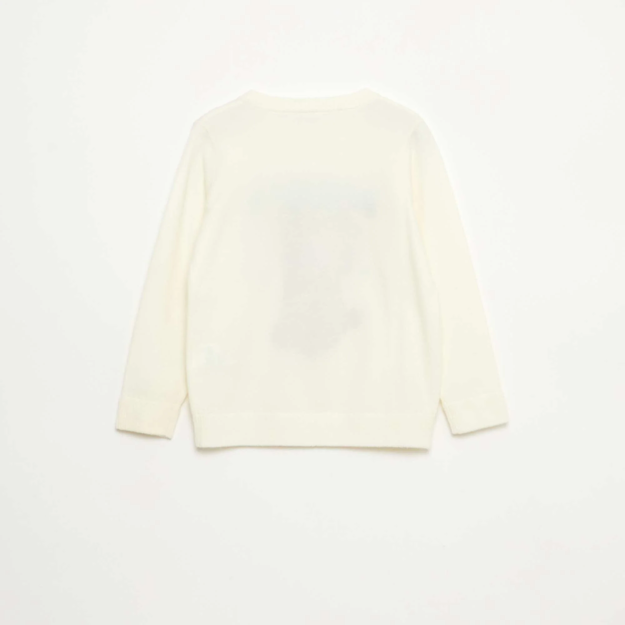 Angel & Stitch Disney Knit Sweater WHITE - Image 3
