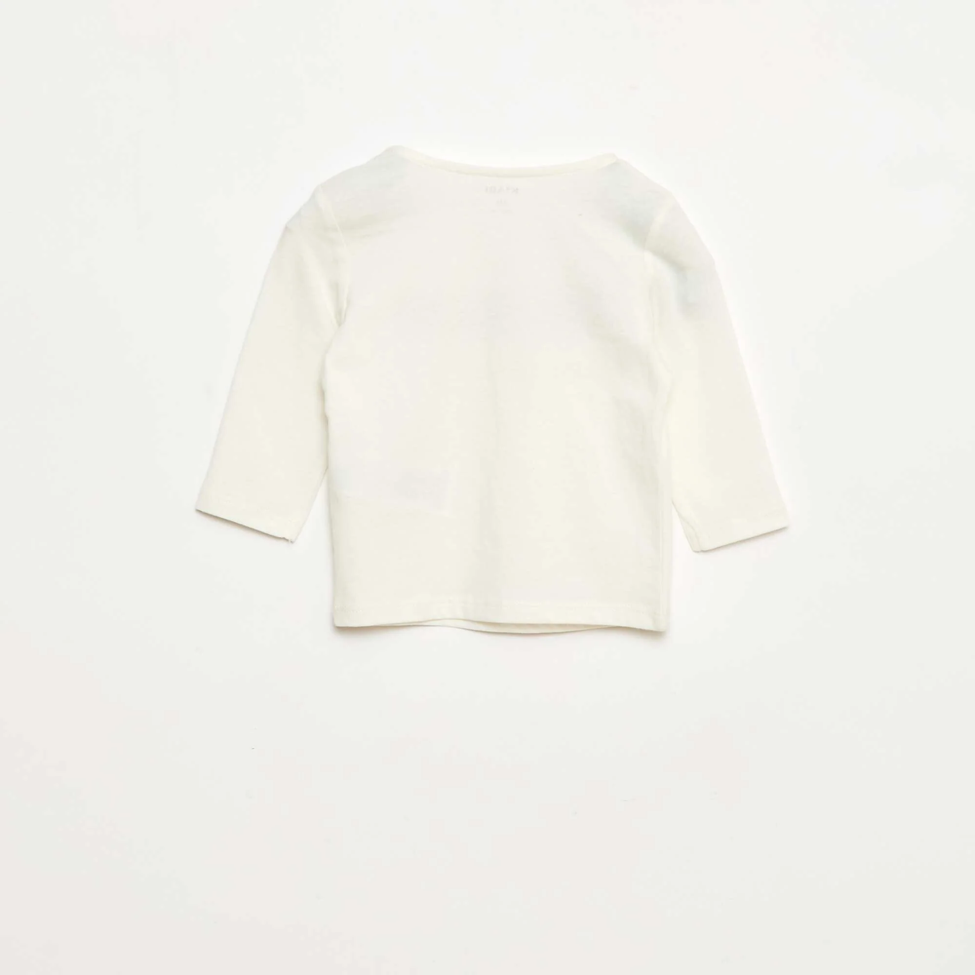 Animated Cotton T-shirt BEIGE - Image 3