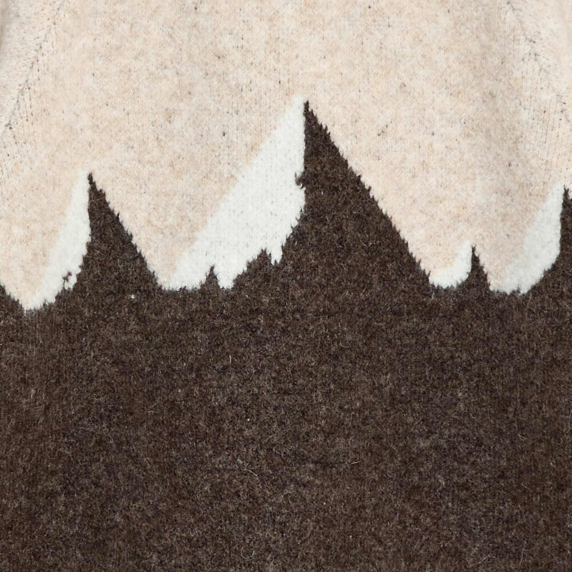 Animated Crew Neck Sweater BEIGE - Image 2