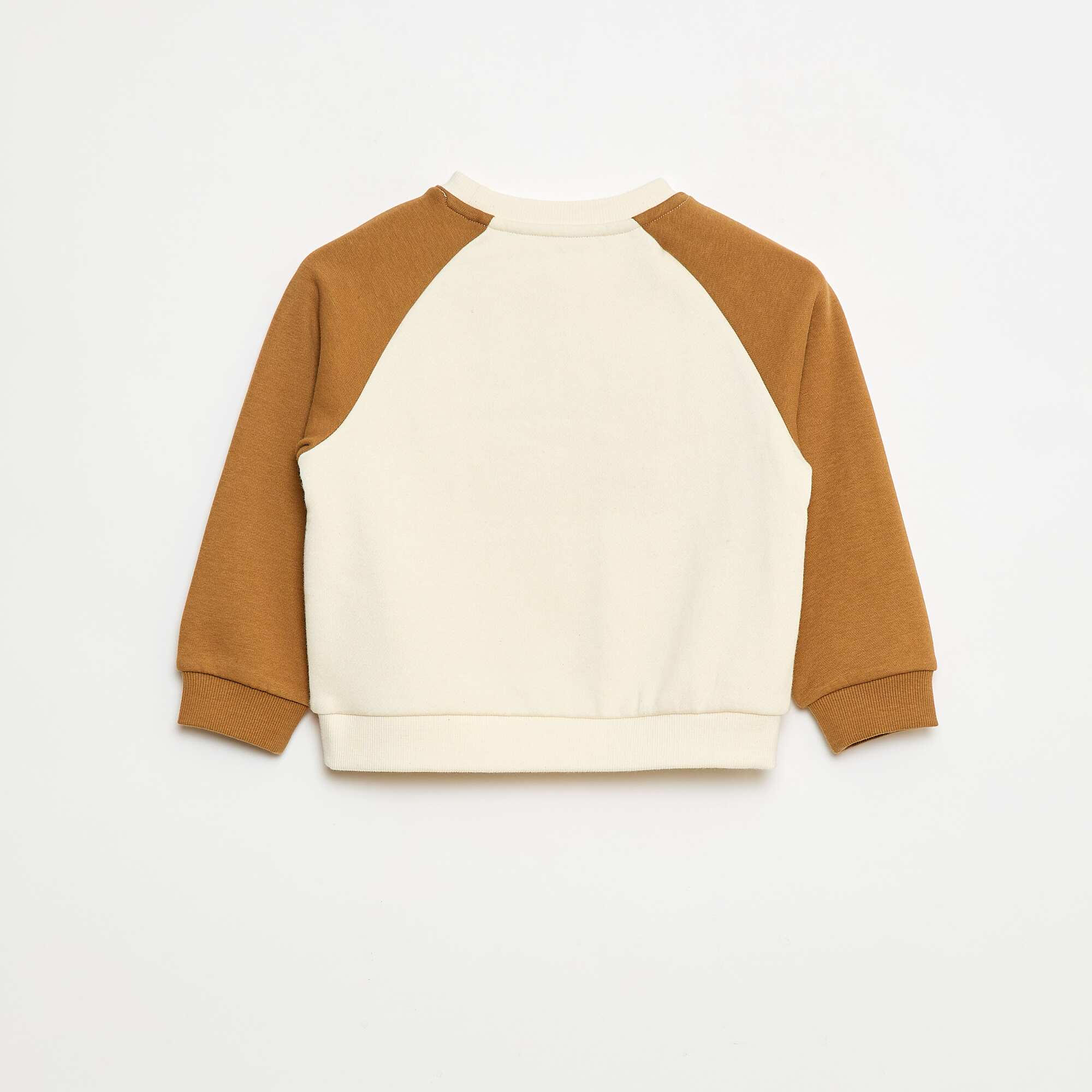 Animated Crew Neck Sweatshirt WHITE - Image 4