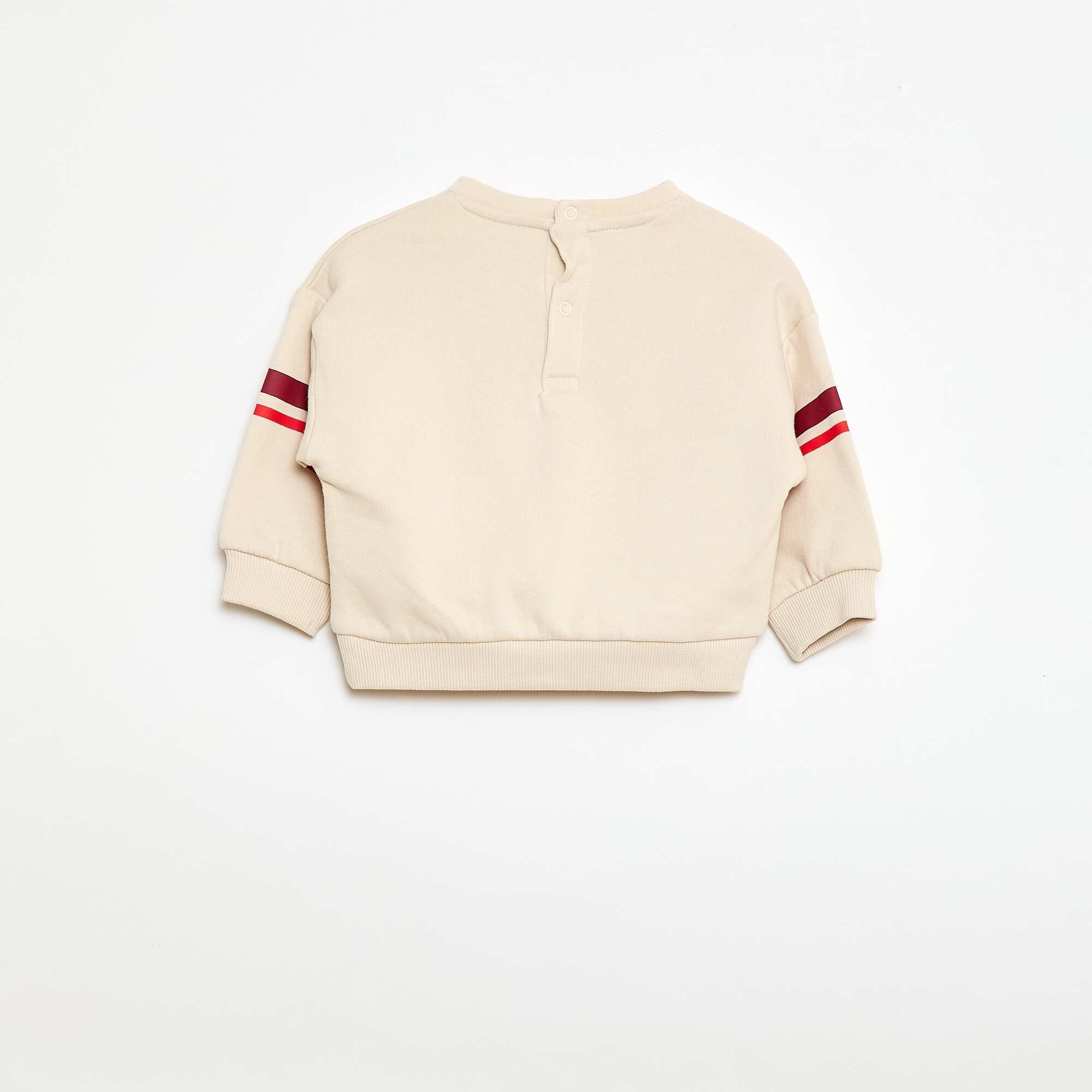 Animated Fleece Sweatshirt WHITE - Image 5