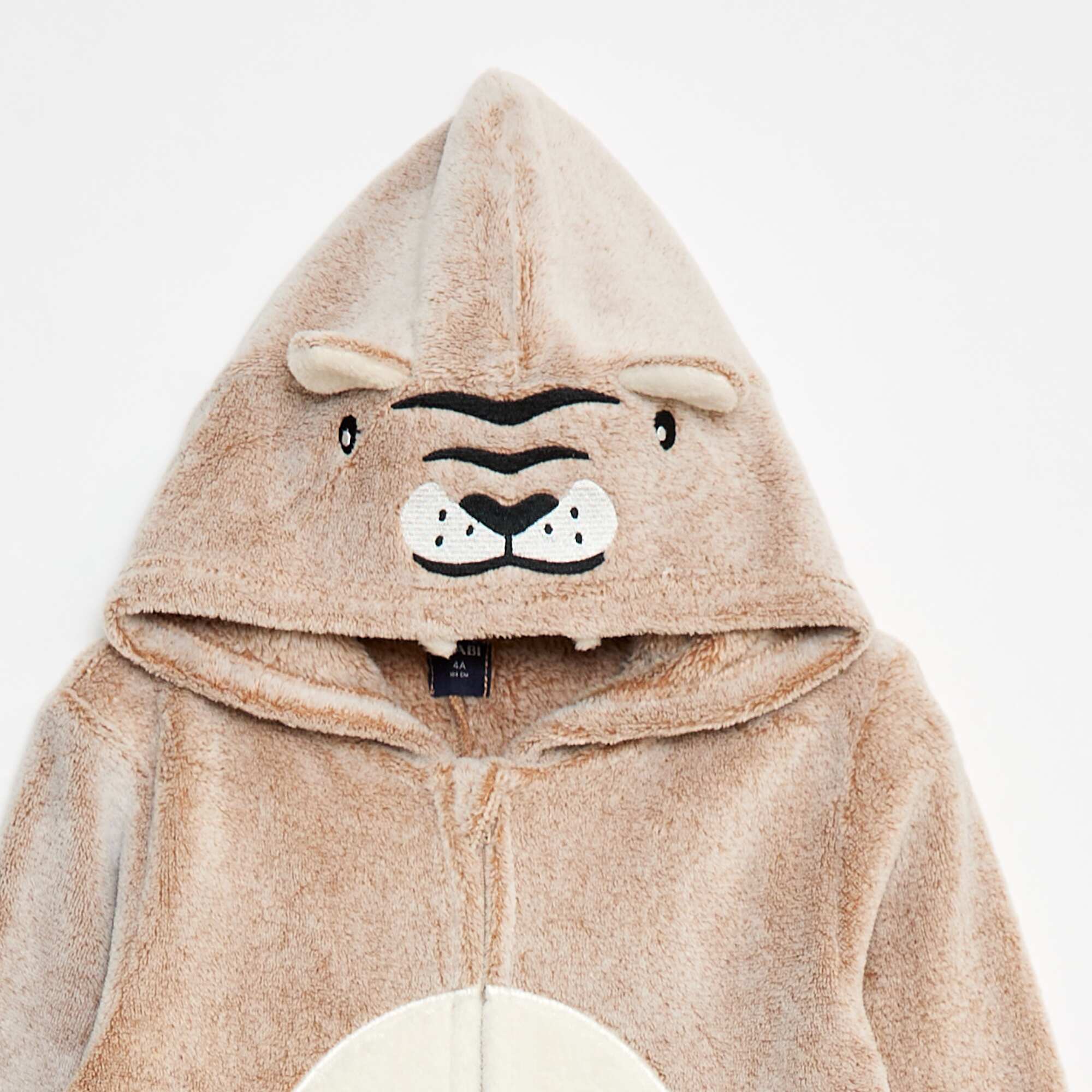 Animated Hooded Sleepsuit BROWN - Image 2