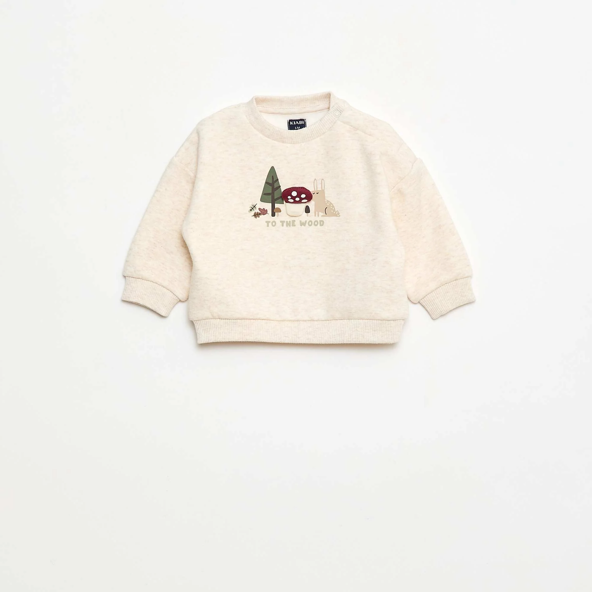 Animated Sweatshirt and Legging Set BEIGE - Image 2
