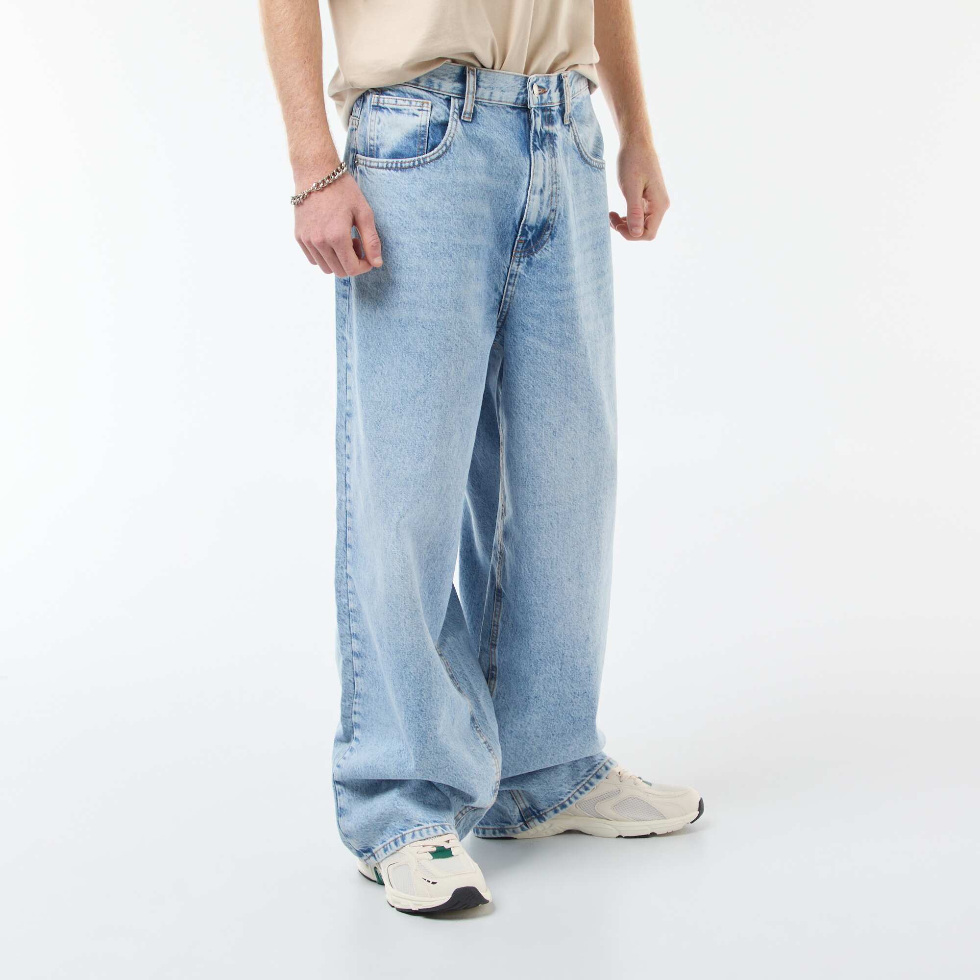Baggy Denim Fit in Cotton BLUE - Image 2