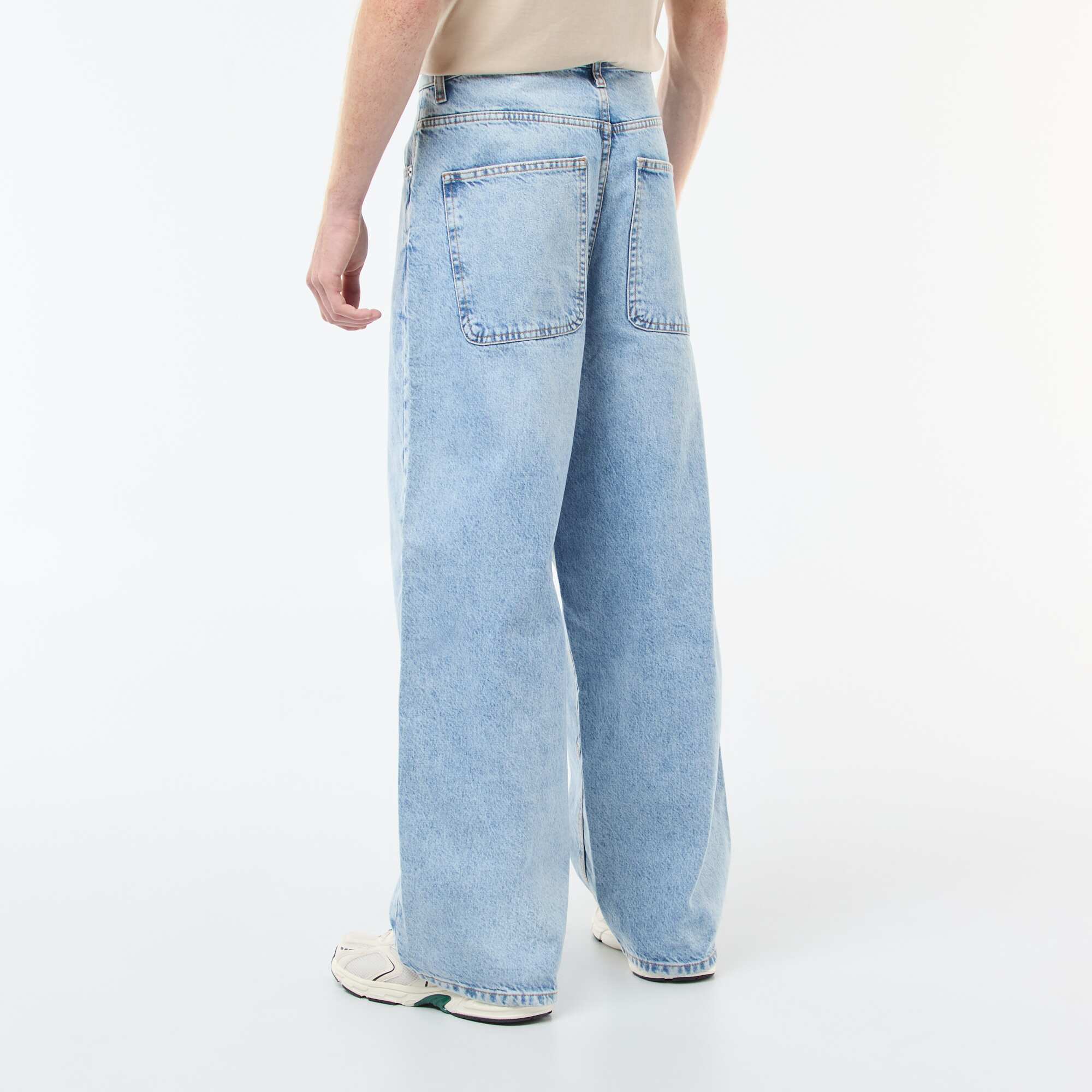 Baggy Denim Fit in Cotton BLUE - Image 3