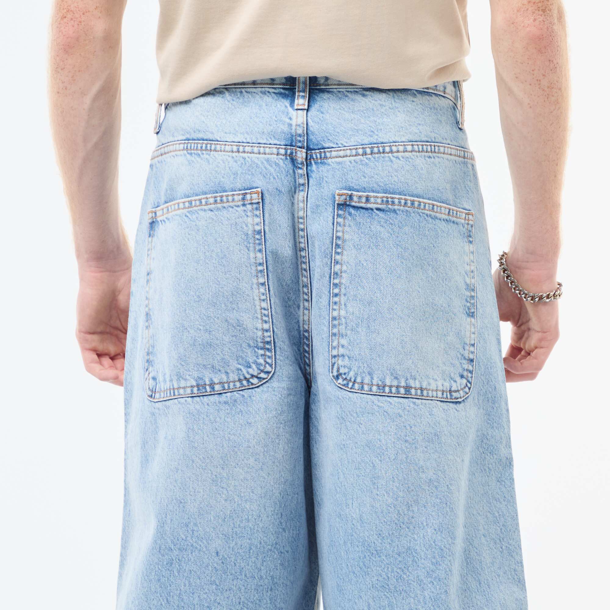 Baggy Denim Fit in Cotton BLUE - Image 5