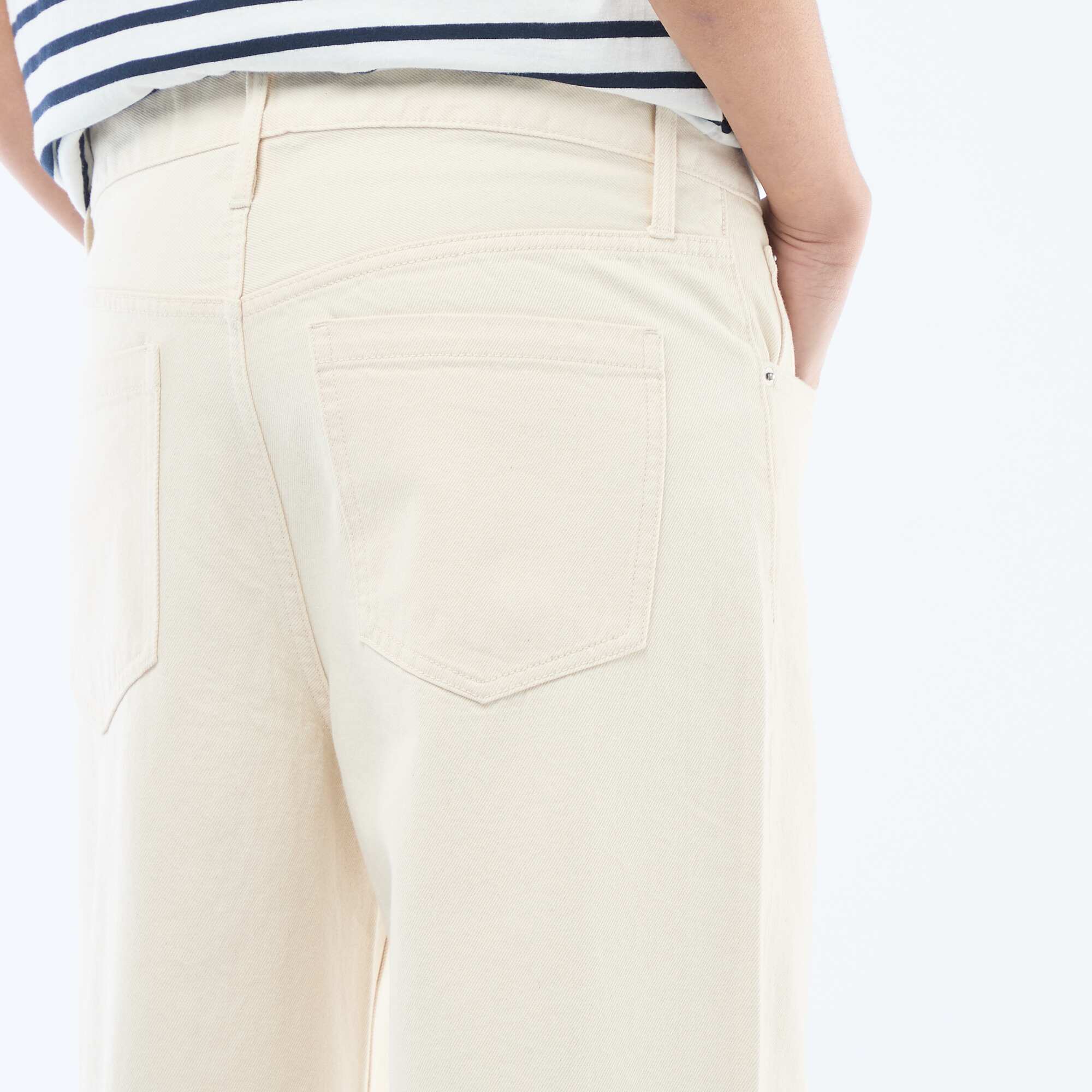 Baggy Jeans WHITE - Image 6