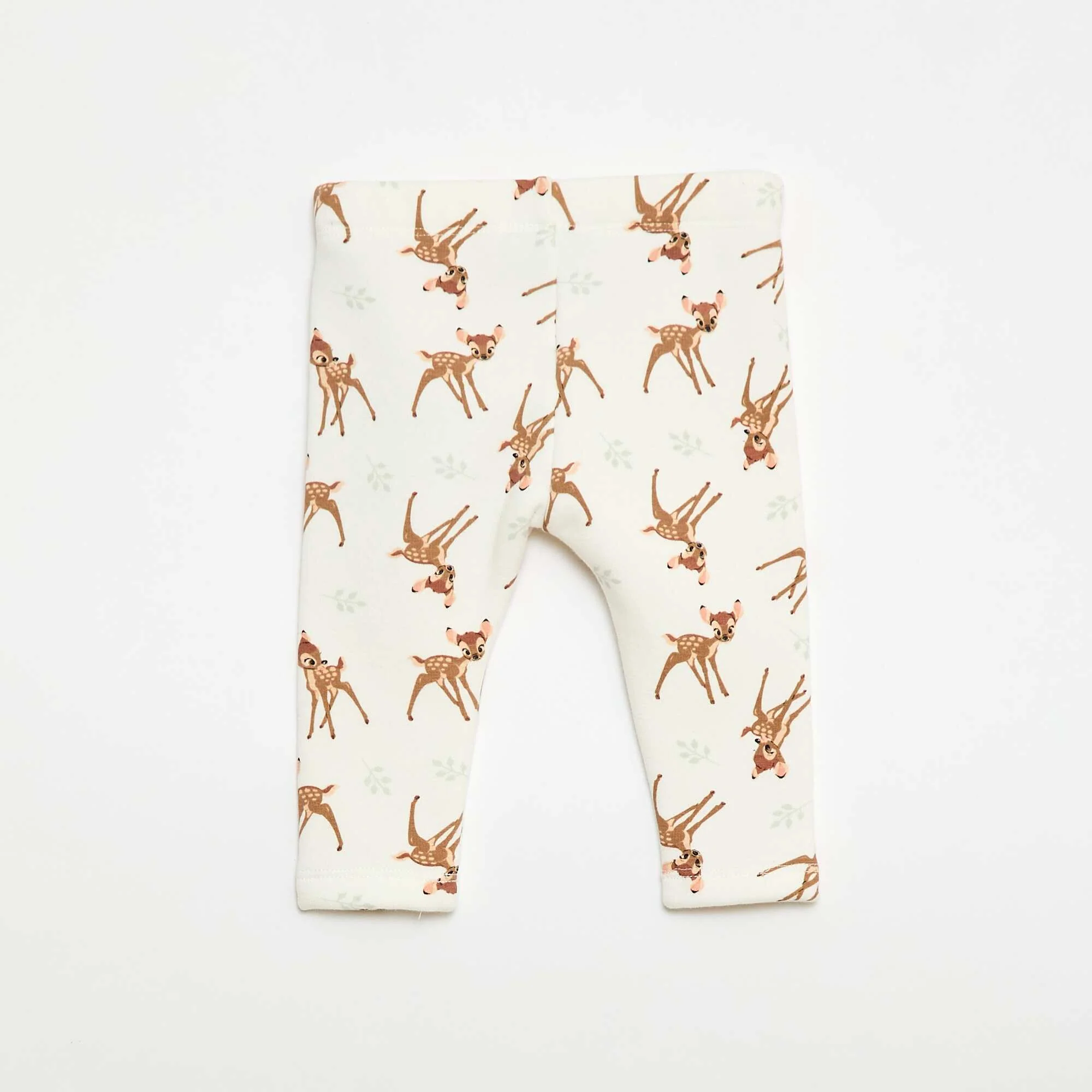 Bambi Fleece Pants WHITE - Image 2