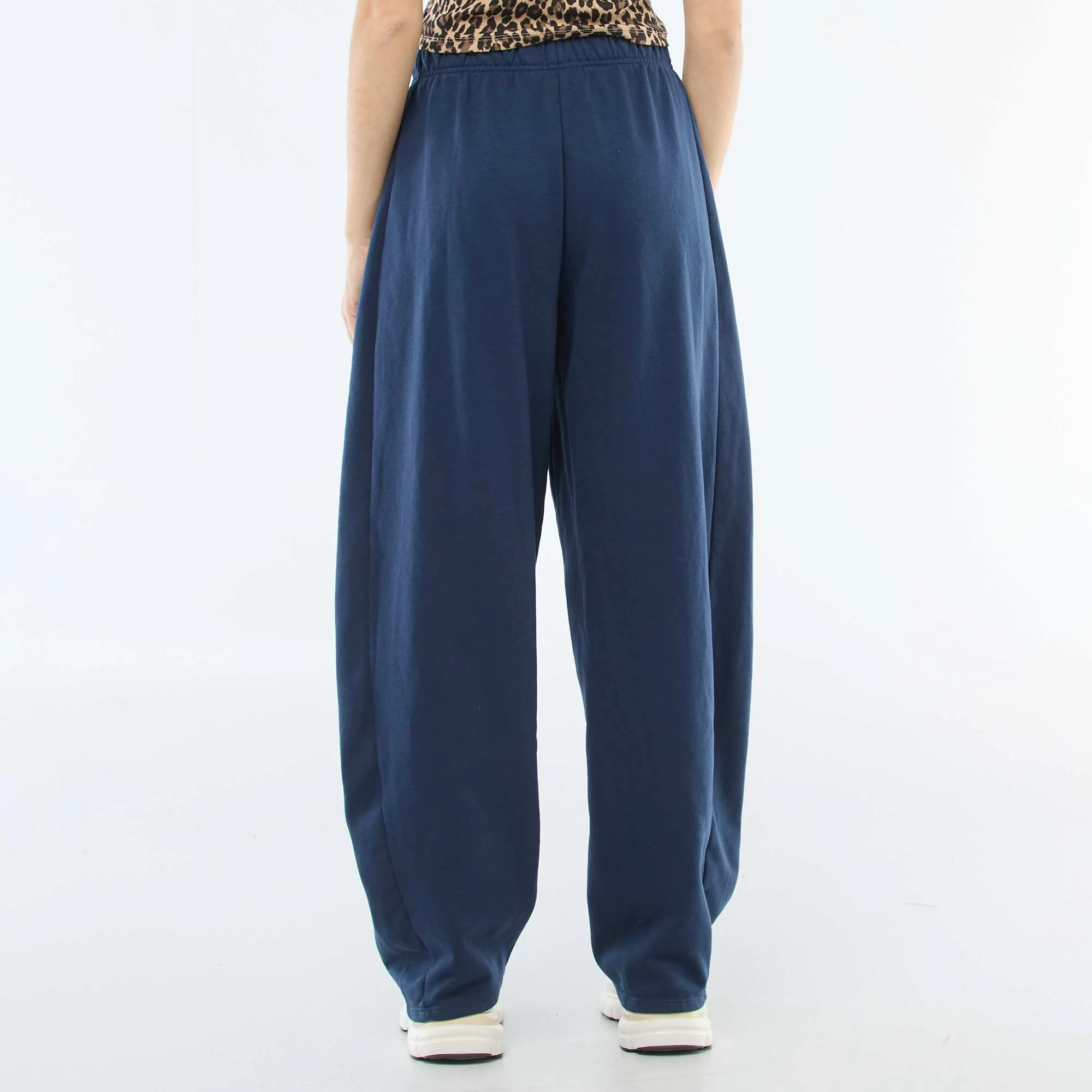 Barrel Leg Joggers BLUE - Image 3