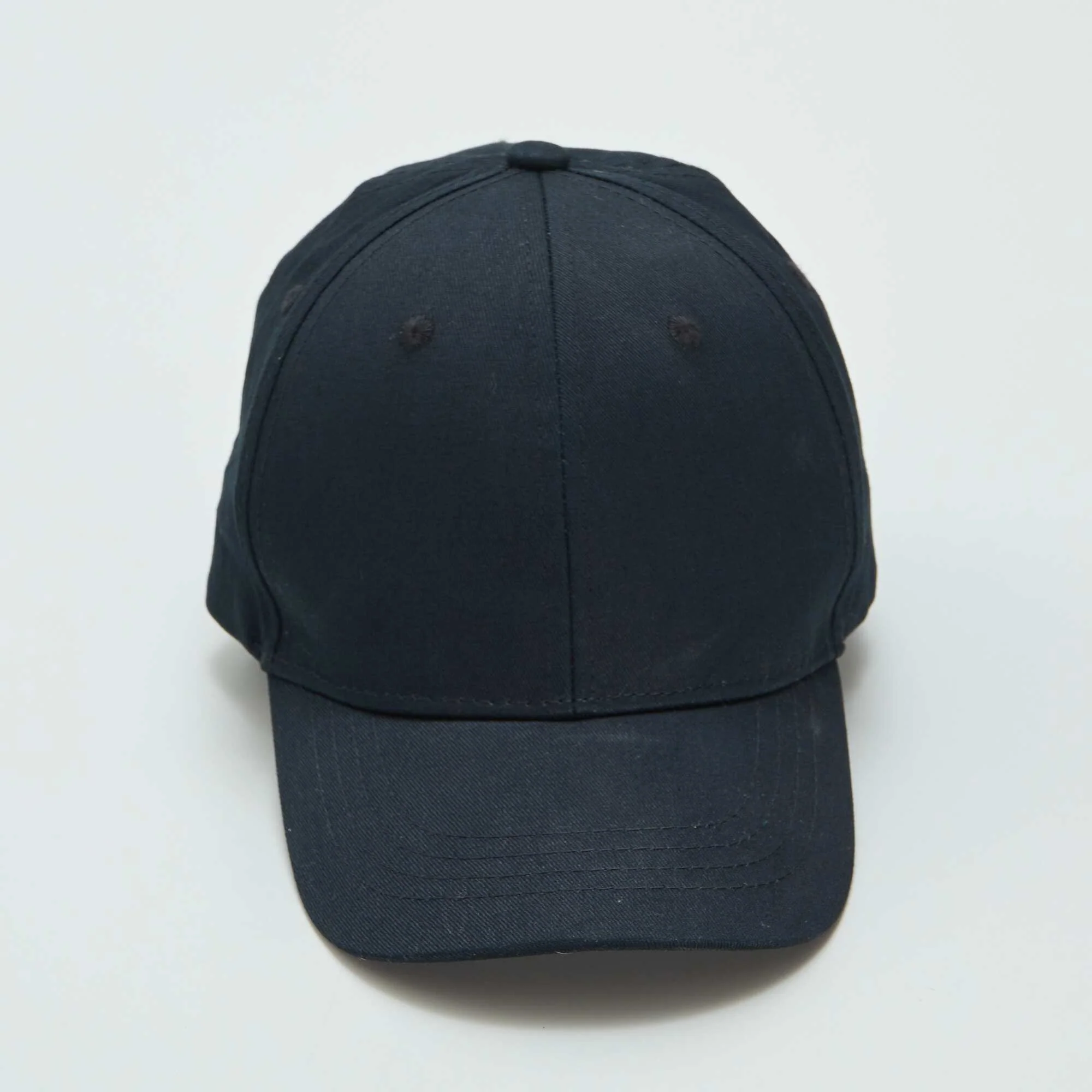 Basic baseball-style cap BLACK - Image 2