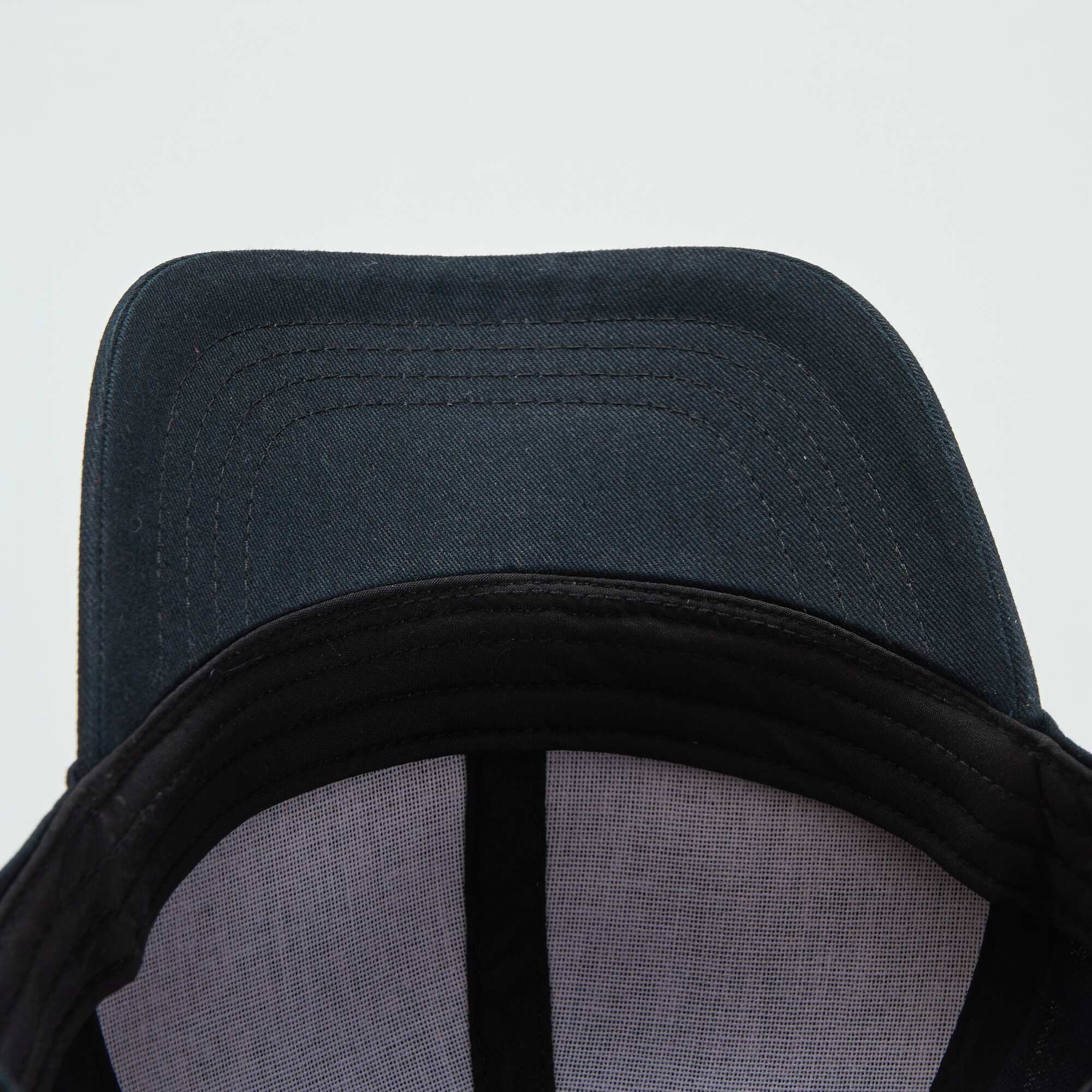 Basic baseball-style cap BLACK - Image 4