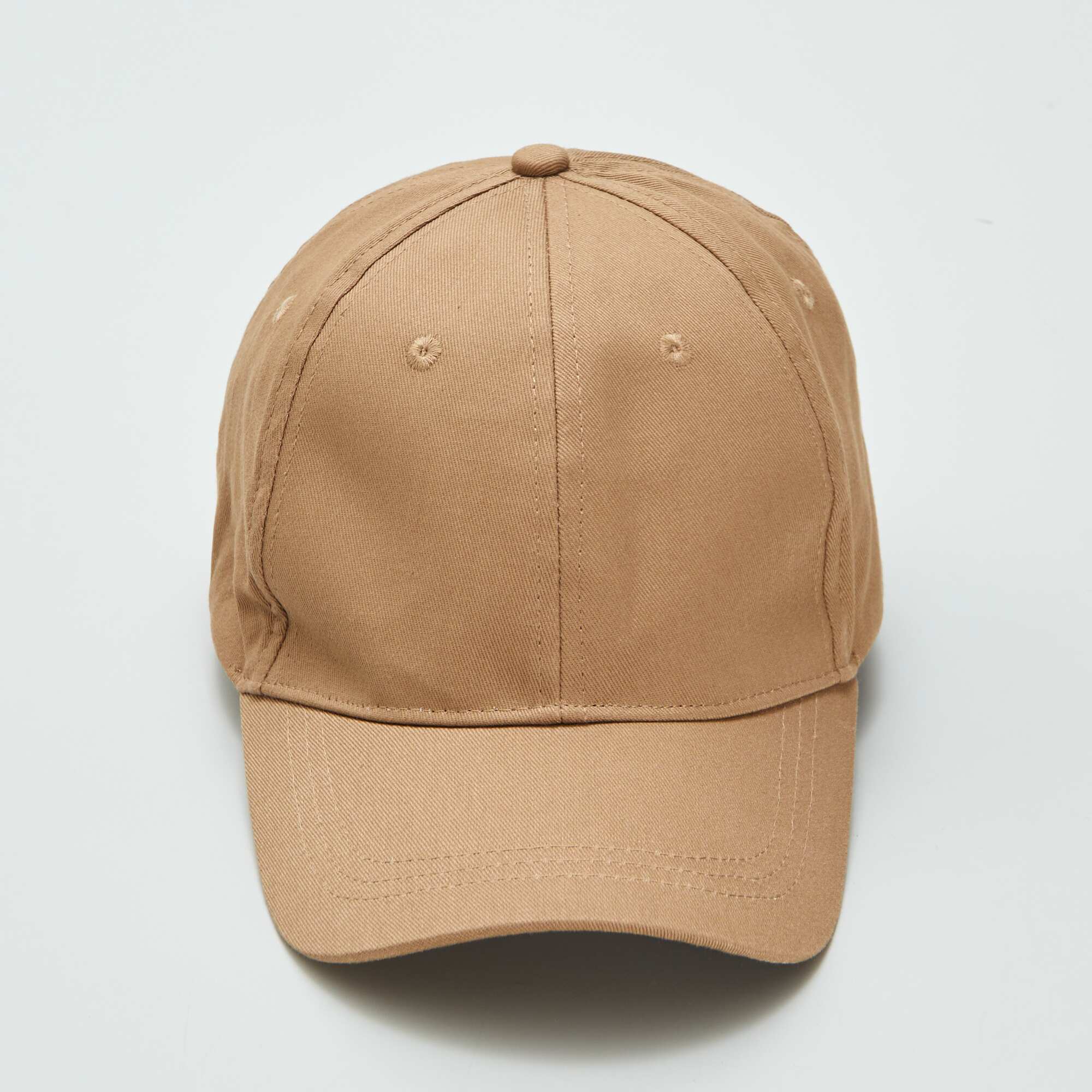 Basic baseball-style cap BROWN - Image 2