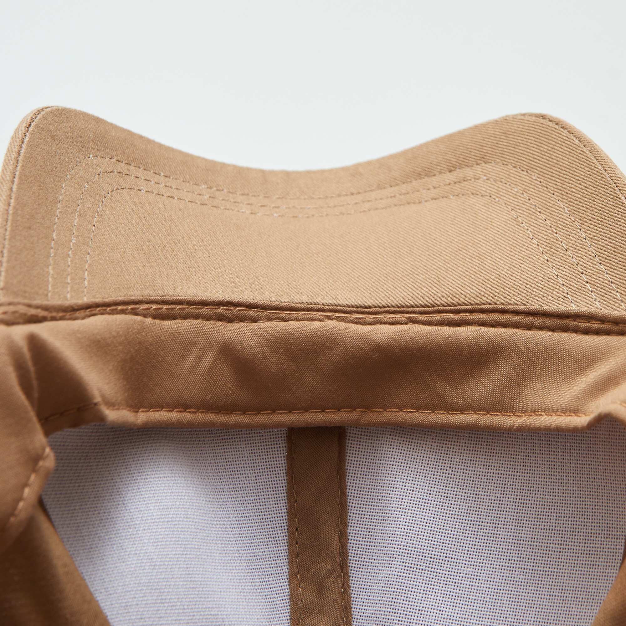 Basic baseball-style cap BROWN - Image 4
