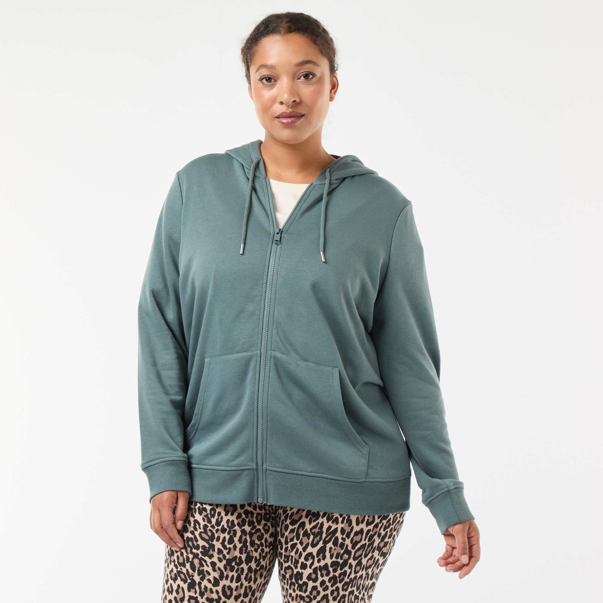 Basic Fleece Sweatshirt BLUE