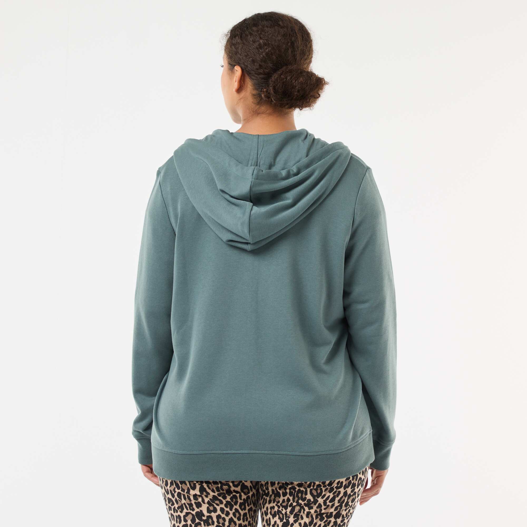 Basic Fleece Sweatshirt BLUE - Image 4