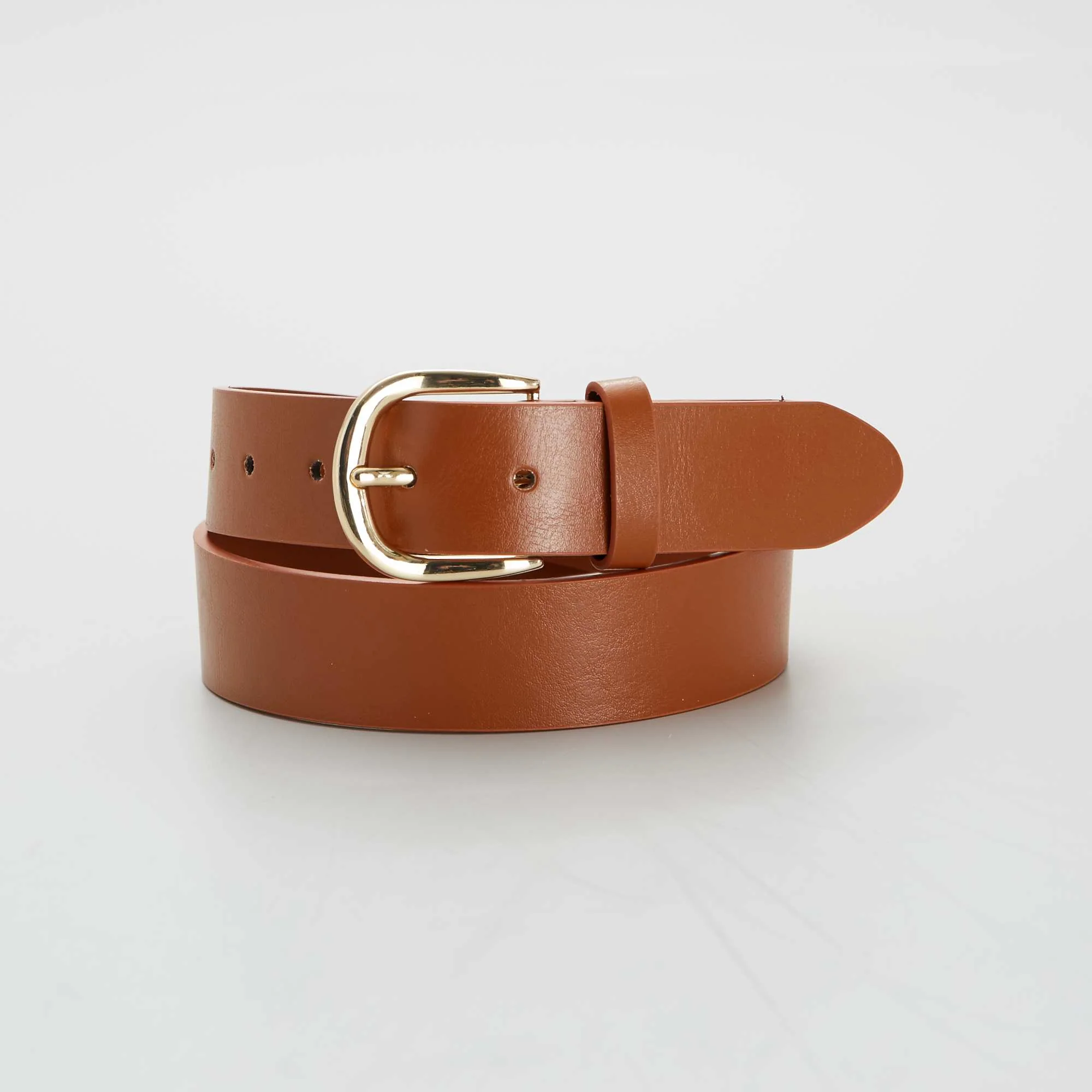 Basic plain belt camel - Image 2