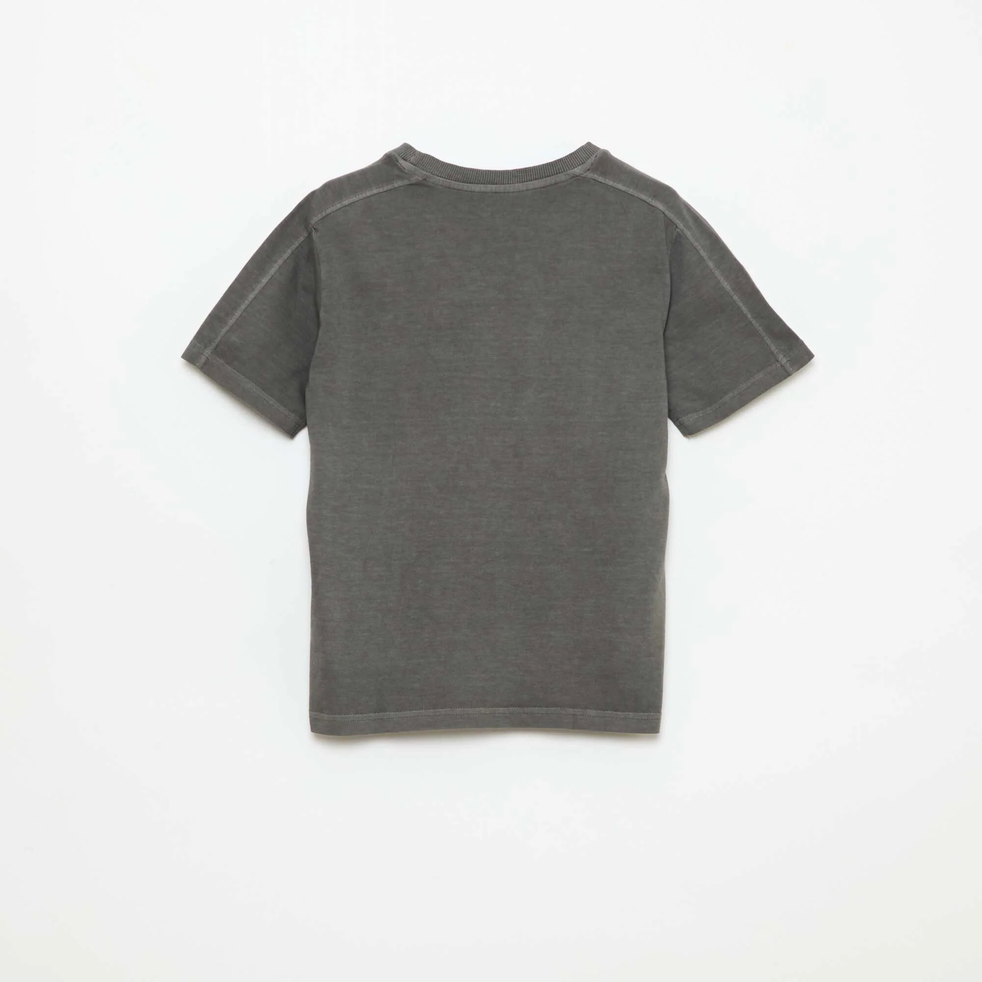 Basketball-Inspired T-Shirt GREY - Image 3