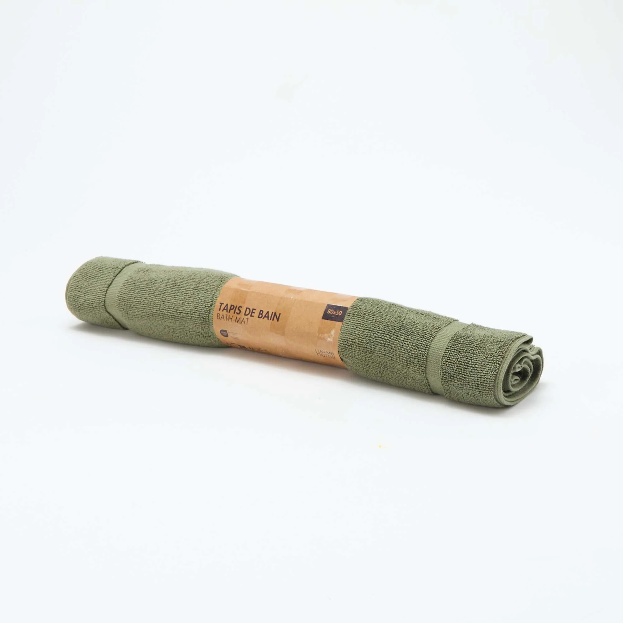 Bath Mat 80 x 50 cm GREEN - Image 4